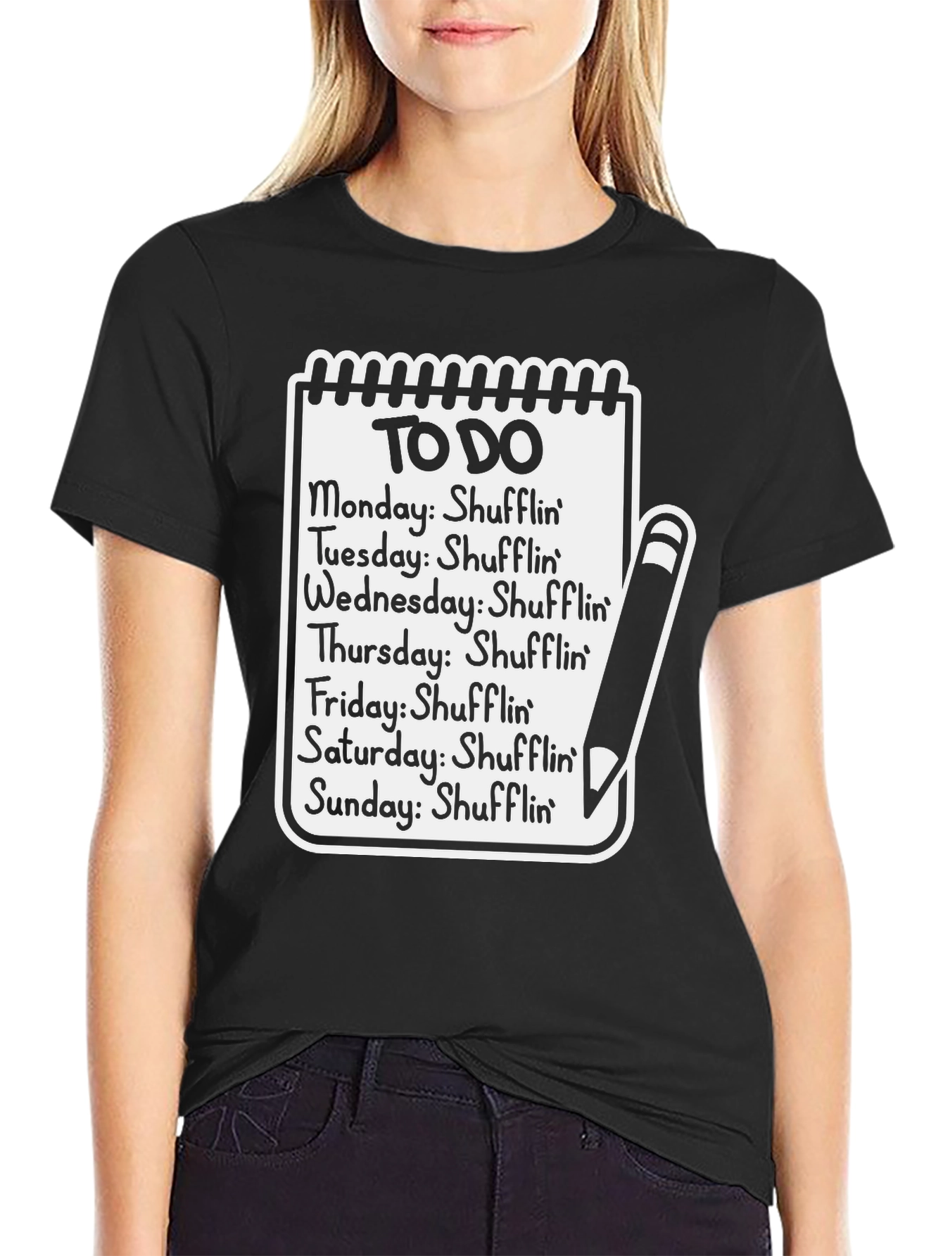 Shufflin All Week T-Shirt Funny Dance Tee