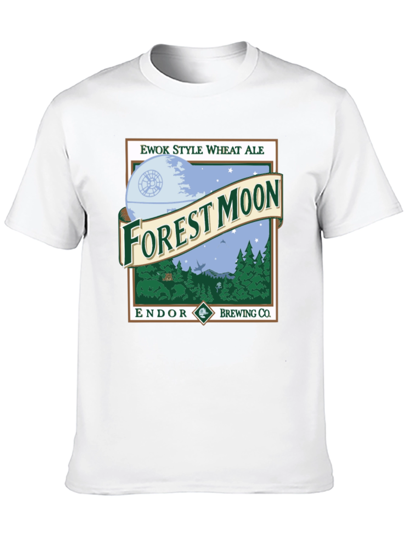 Forest Moon Endor Beer Graphic T-Shirt
