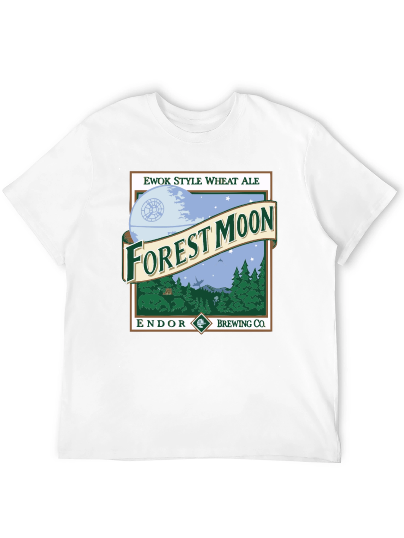 Forest Moon Endor Beer Graphic T-Shirt