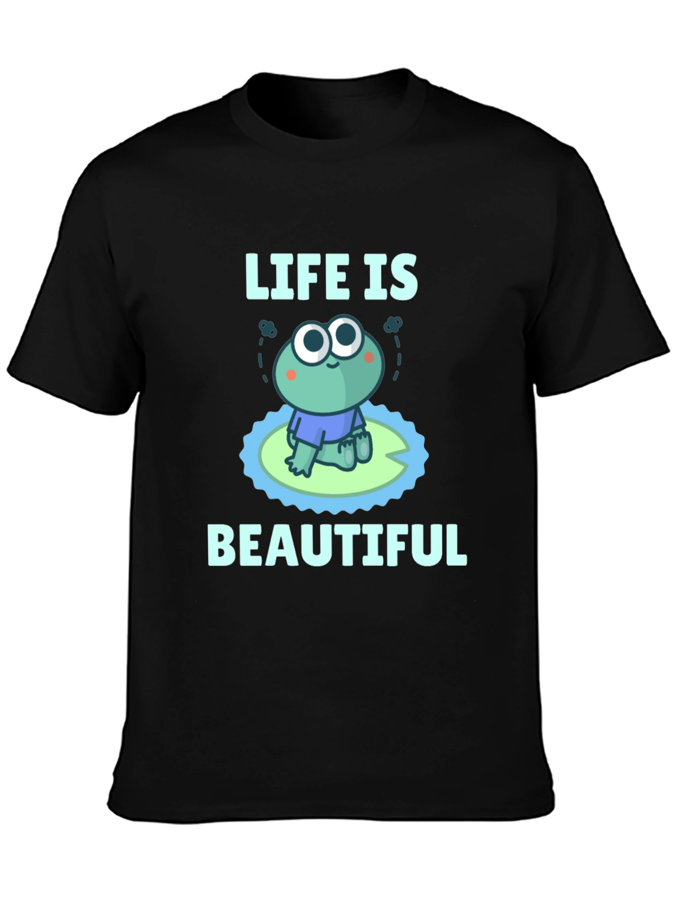 Life is Beautiful Frog T-Shirt