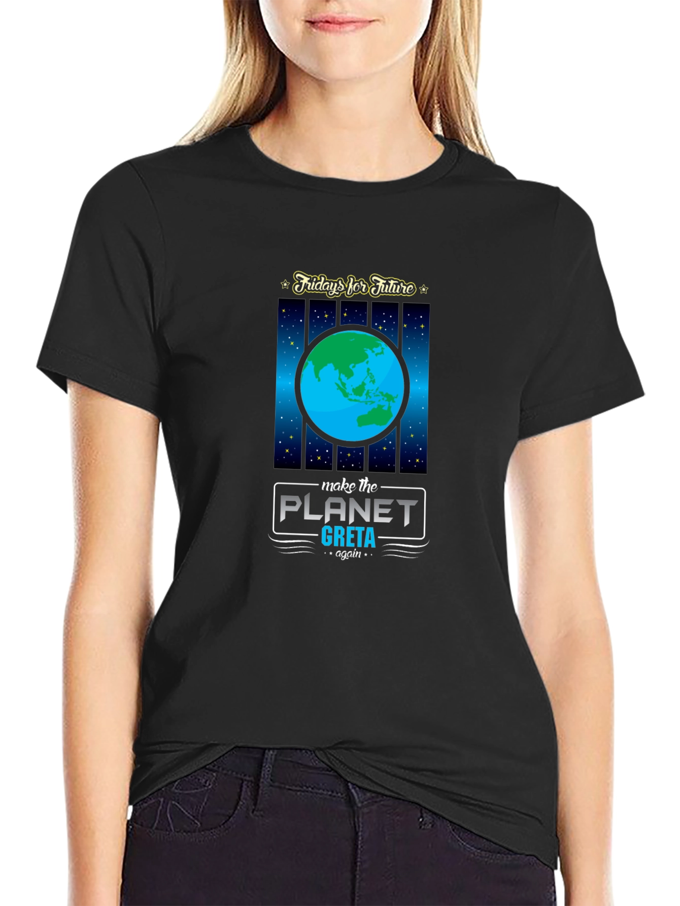 Fridays for Future Planet Greta T-Shirt