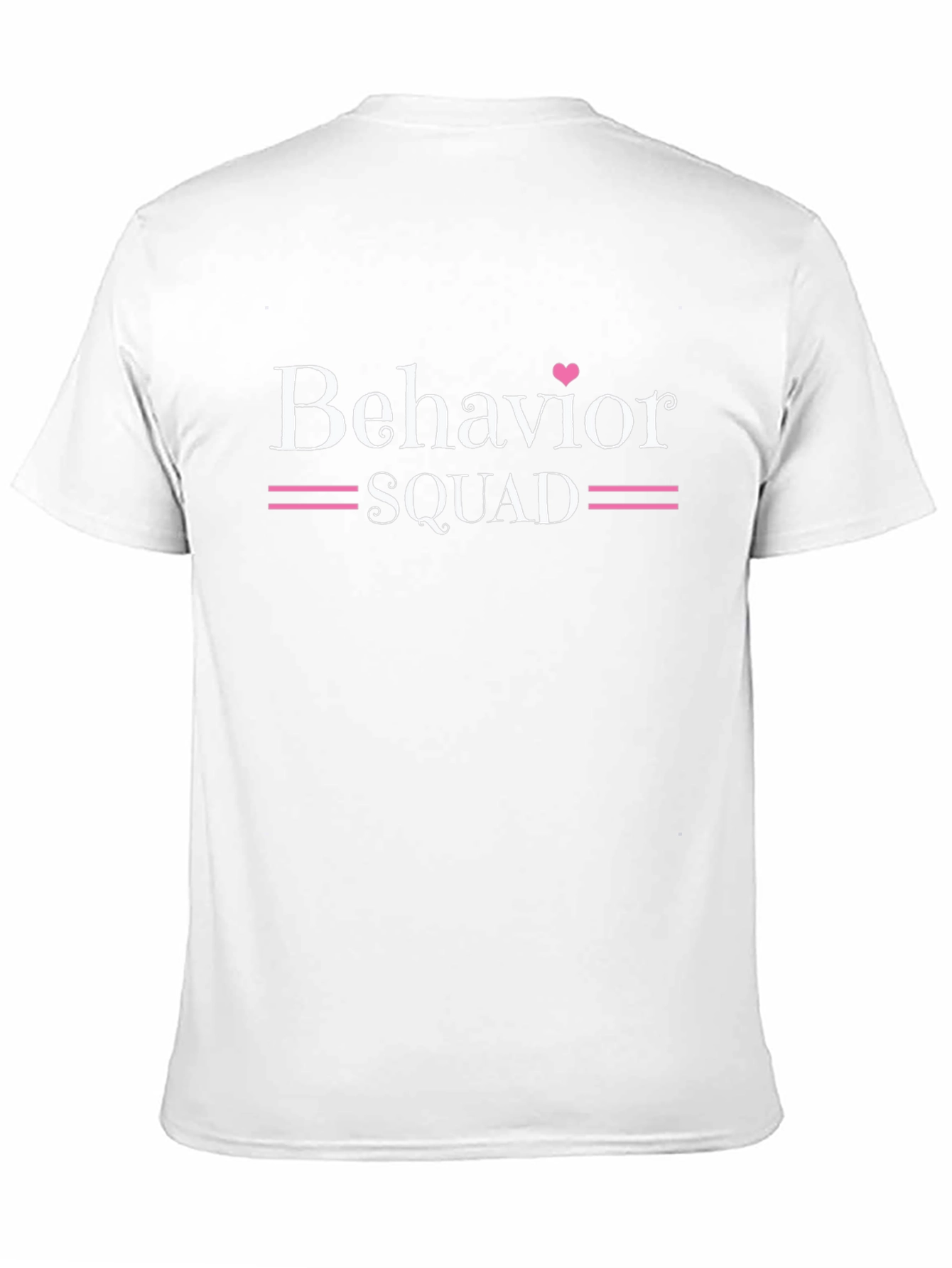 Behavior Squad Black Cotton T-Shirt