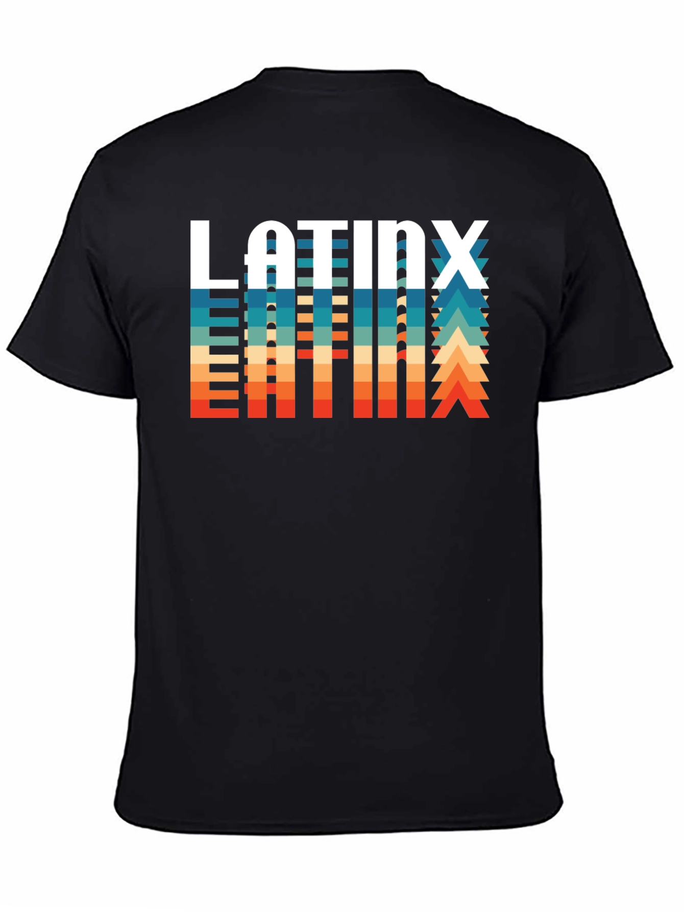 Latinx Graphic Tee - Black