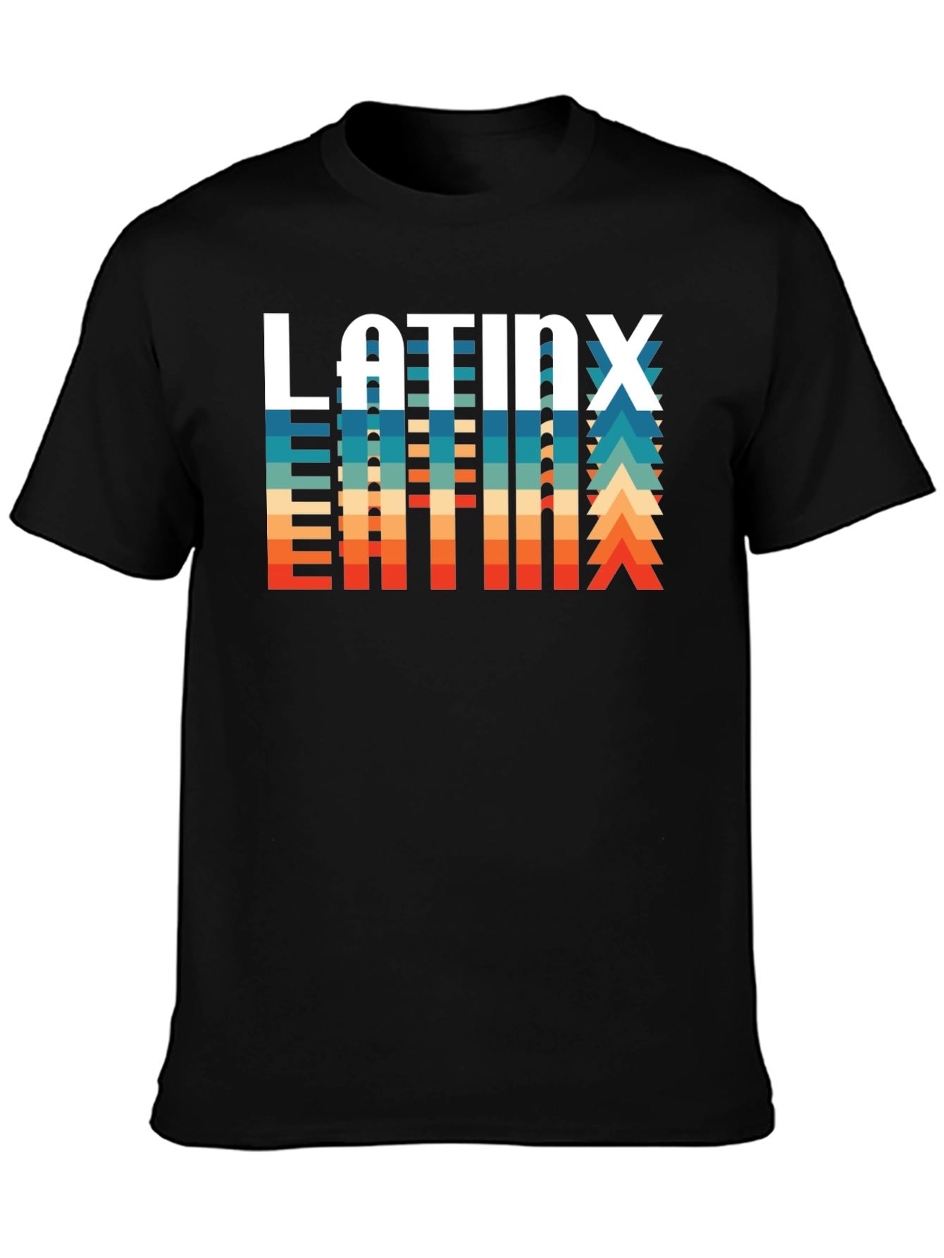 Latinx Graphic Tee - Black