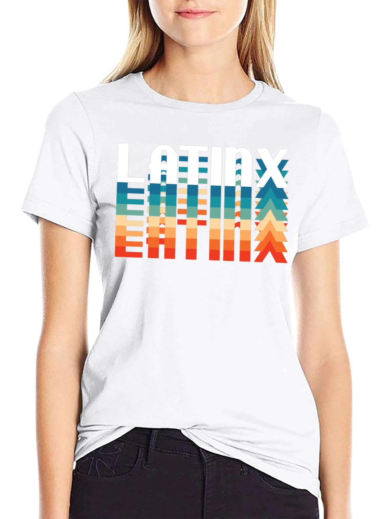Latinx Graphic Tee - Black