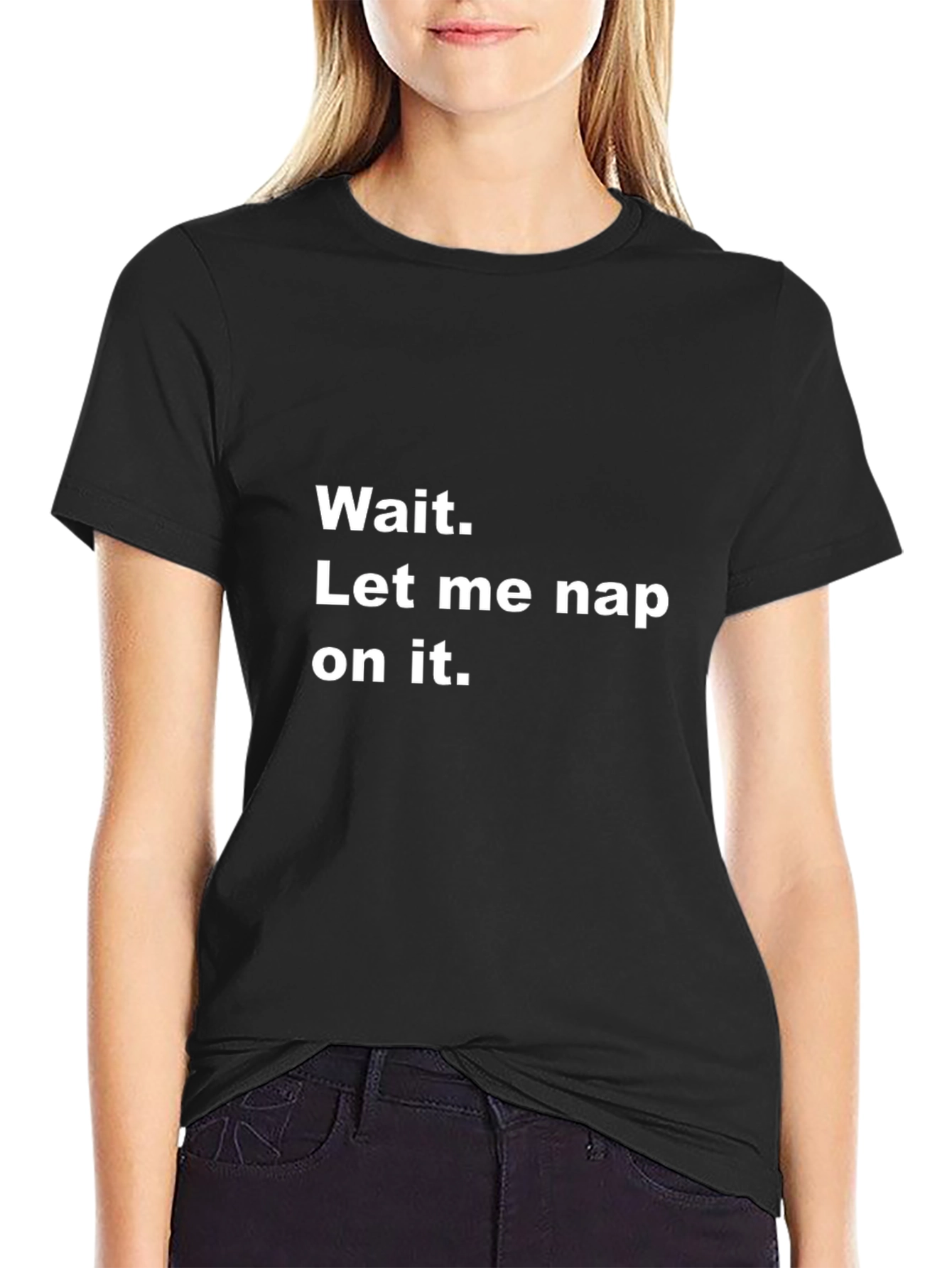 Funny Let Me Nap On It Graphic T-Shirt