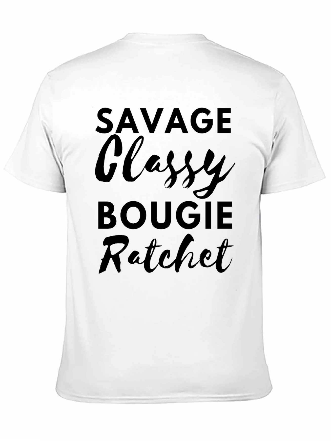 Savage Classy Bougie Ratchet Graphic Tee