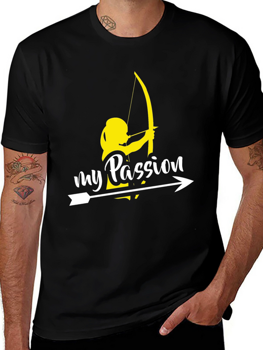 Archery Passion Tee - Unisex Cotton T-Shirt