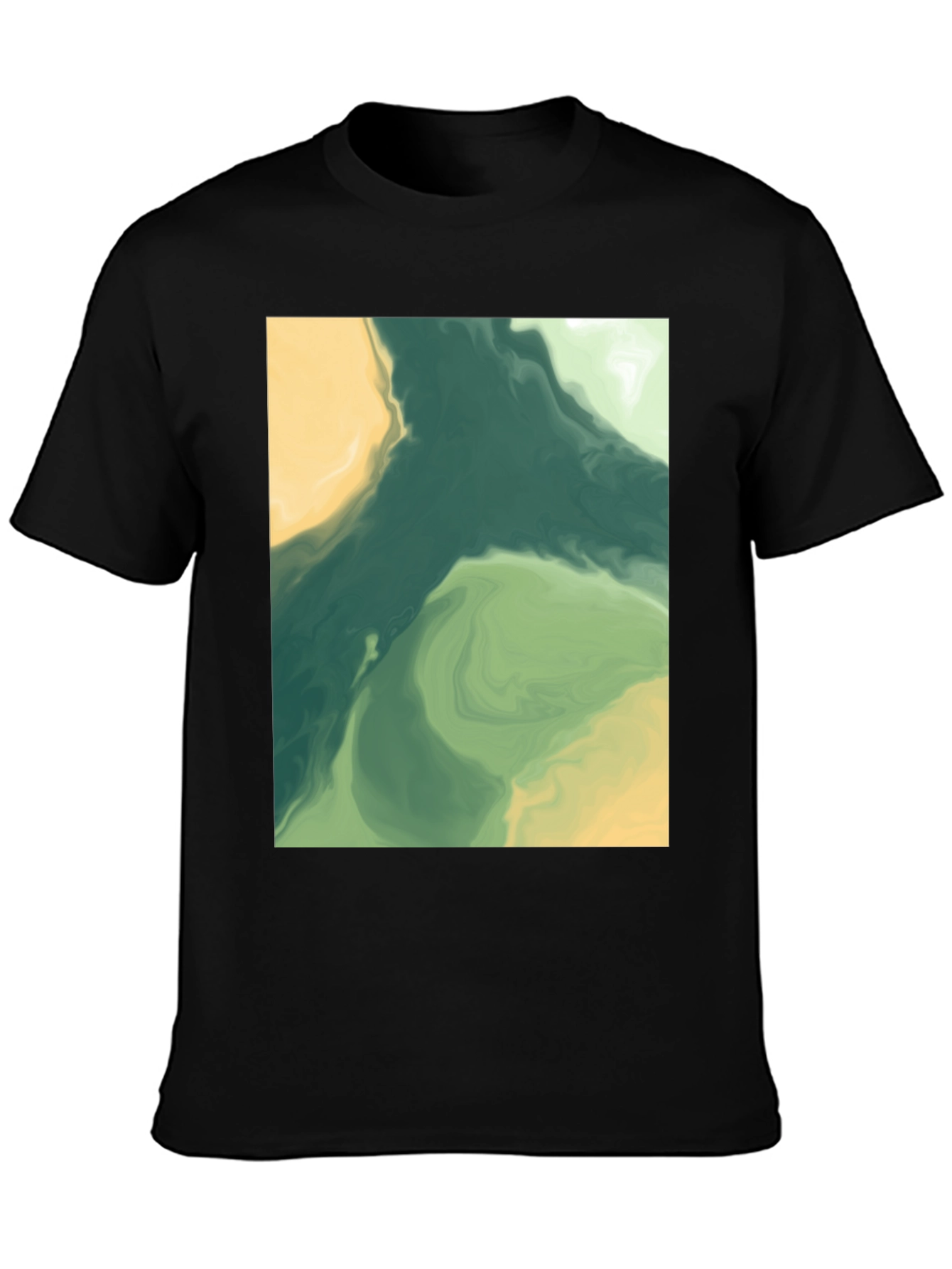 Abstract Art Tee - Modern Graphic Print T-Shirt