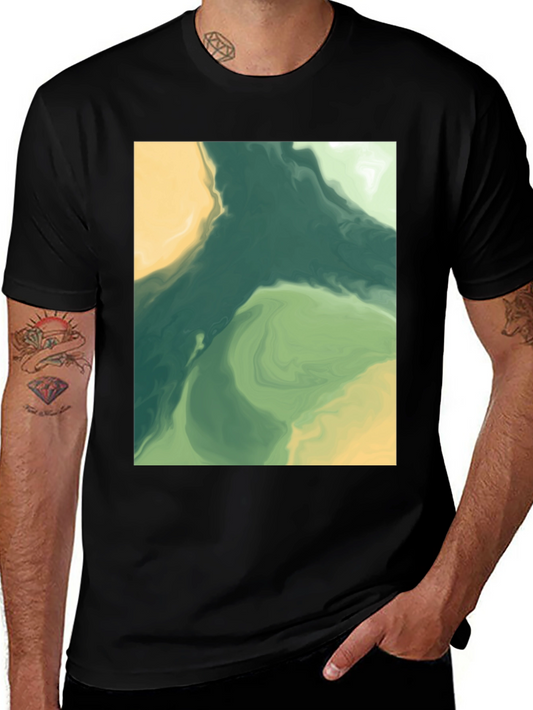 Abstract Art Tee - Modern Graphic Print T-Shirt