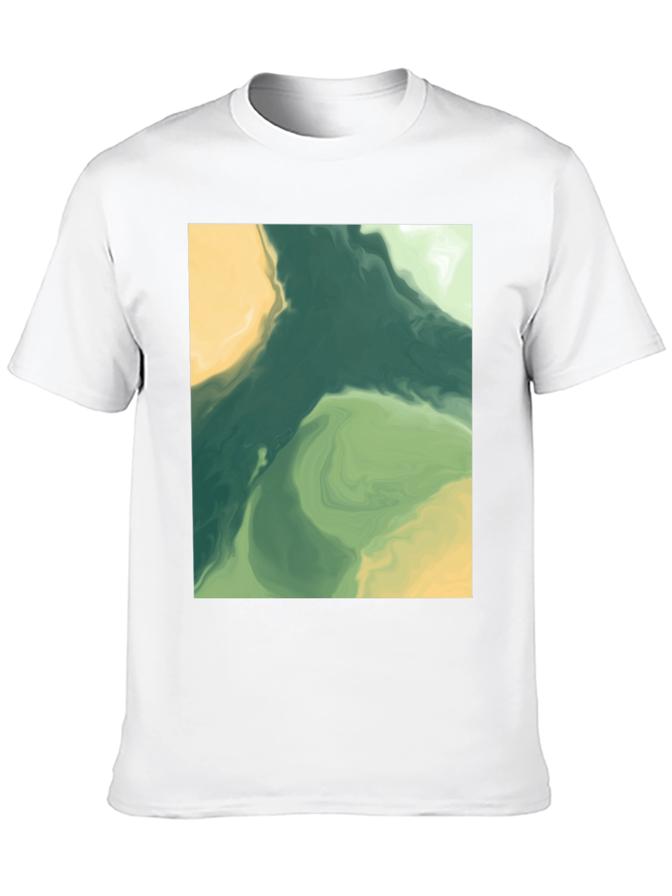 Abstract Art Tee - Modern Graphic Print T-Shirt