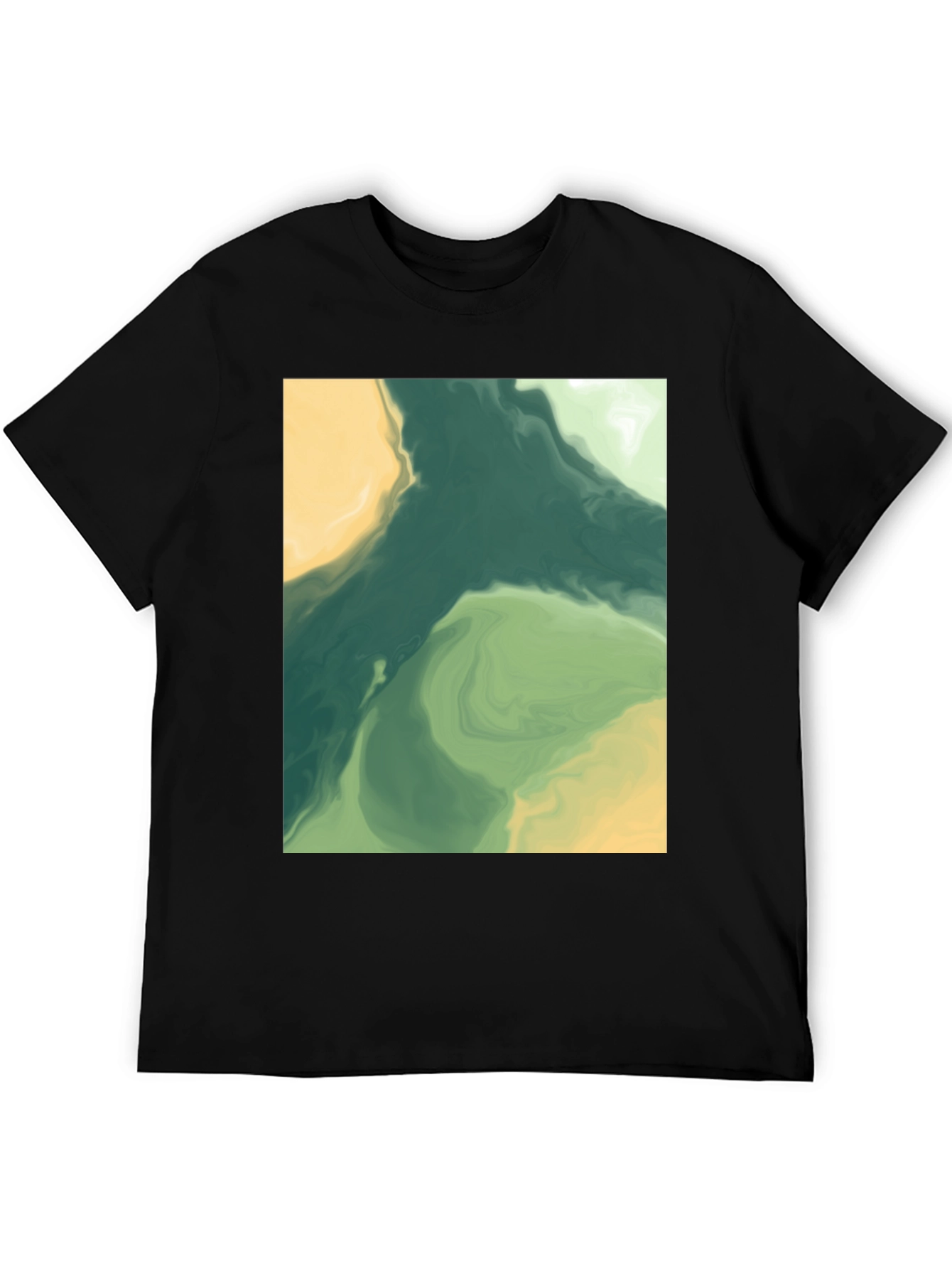 Abstract Art Tee - Modern Graphic Print T-Shirt