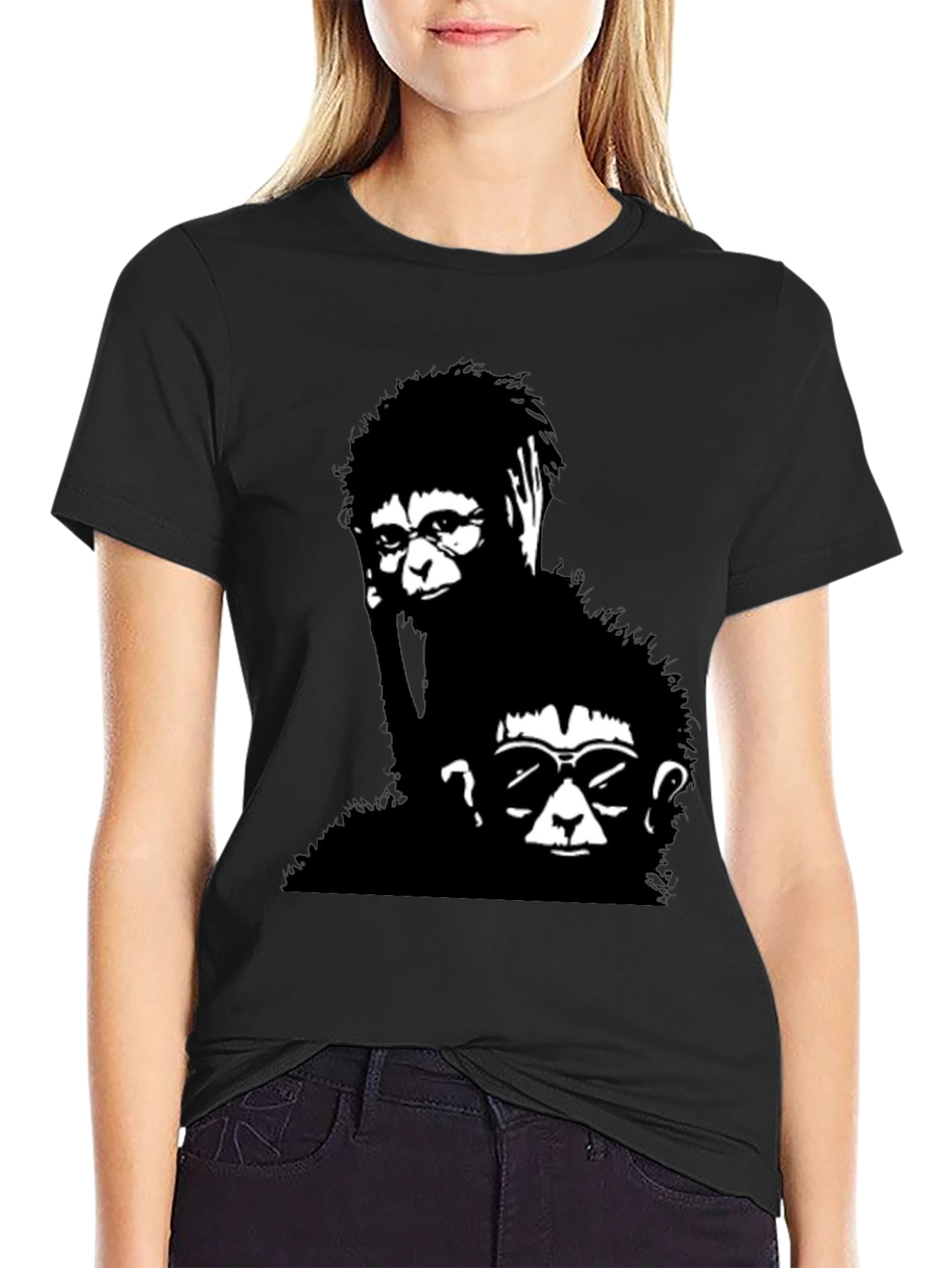 Monkey Graphic T-Shirt - Cool & Unique Design