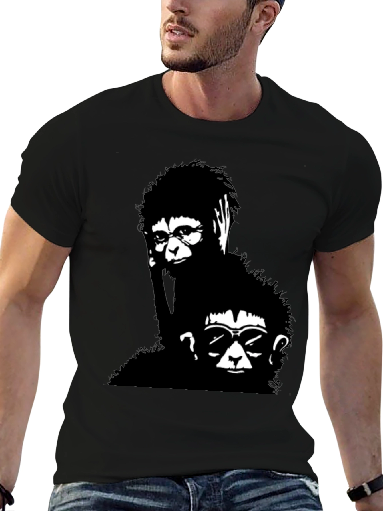 Monkey Graphic T-Shirt - Cool & Unique Design