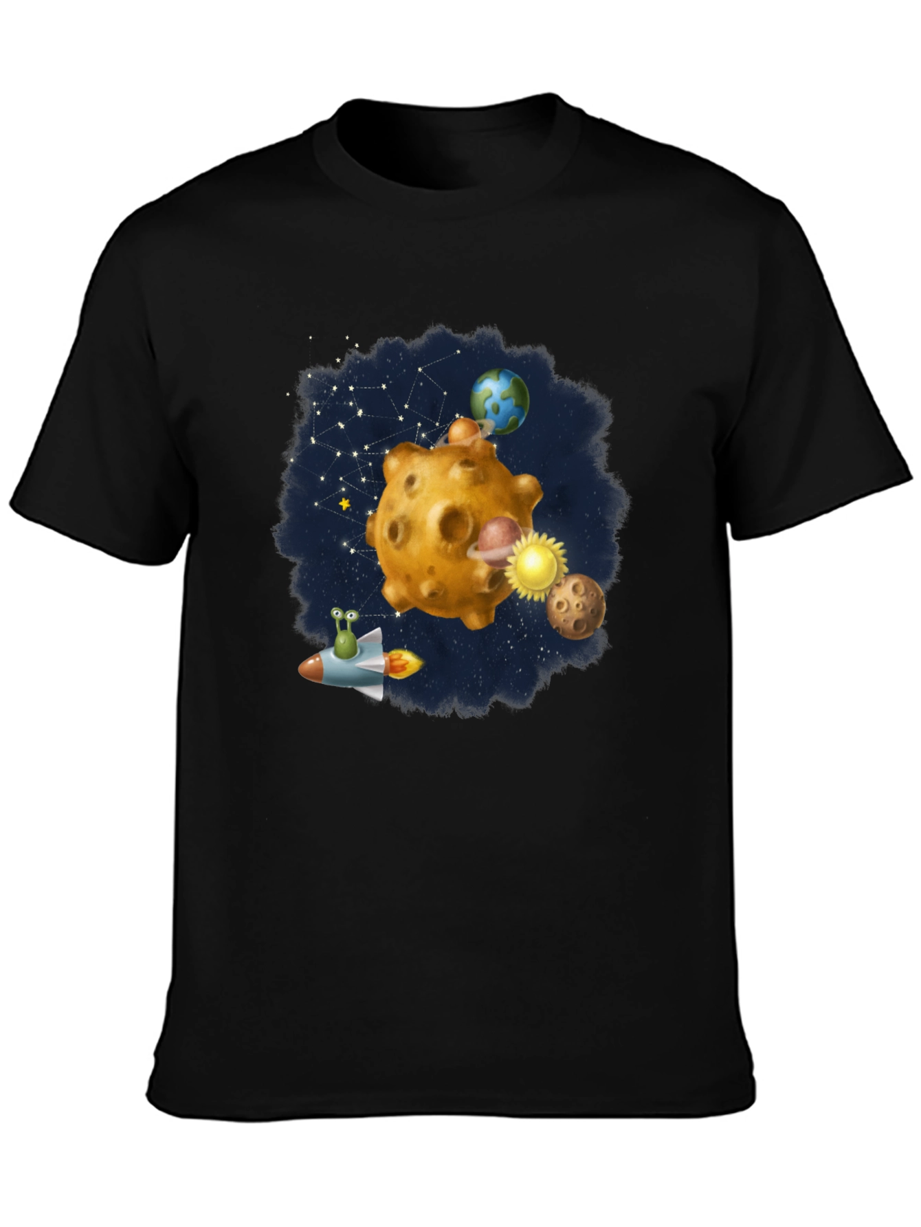 Space Adventure T-Shirt - Unique Graphic Tee