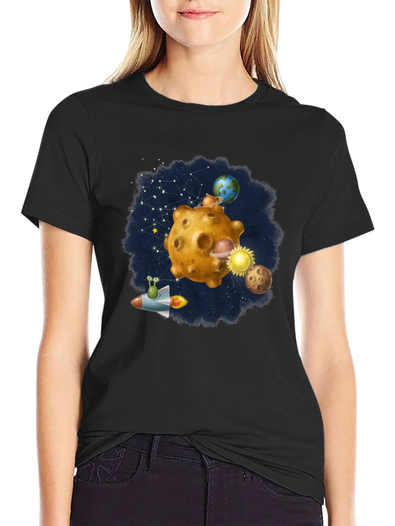 Space Adventure T-Shirt - Unique Graphic Tee