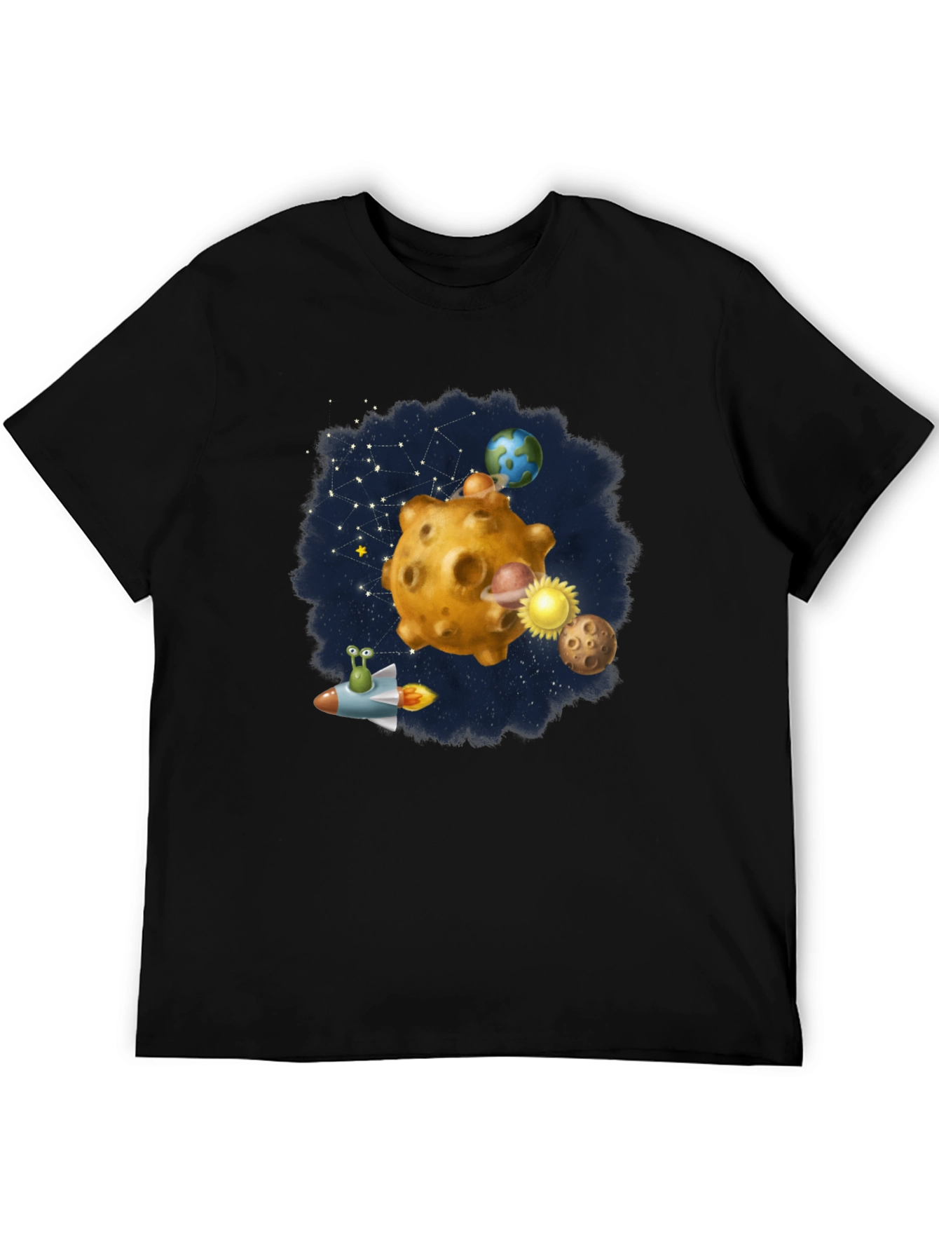 Space Adventure T-Shirt - Unique Graphic Tee