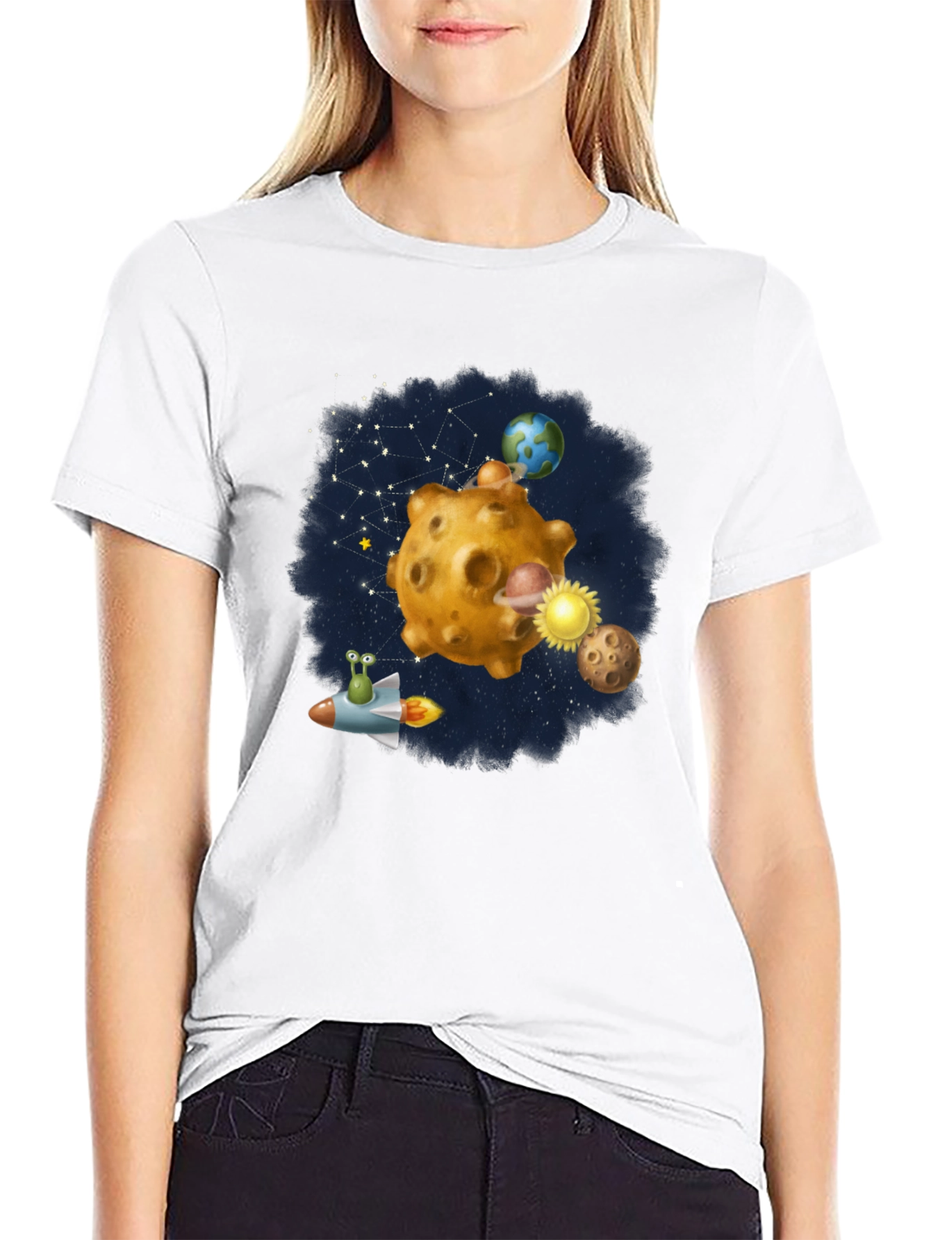 Space Adventure T-Shirt - Unique Graphic Tee