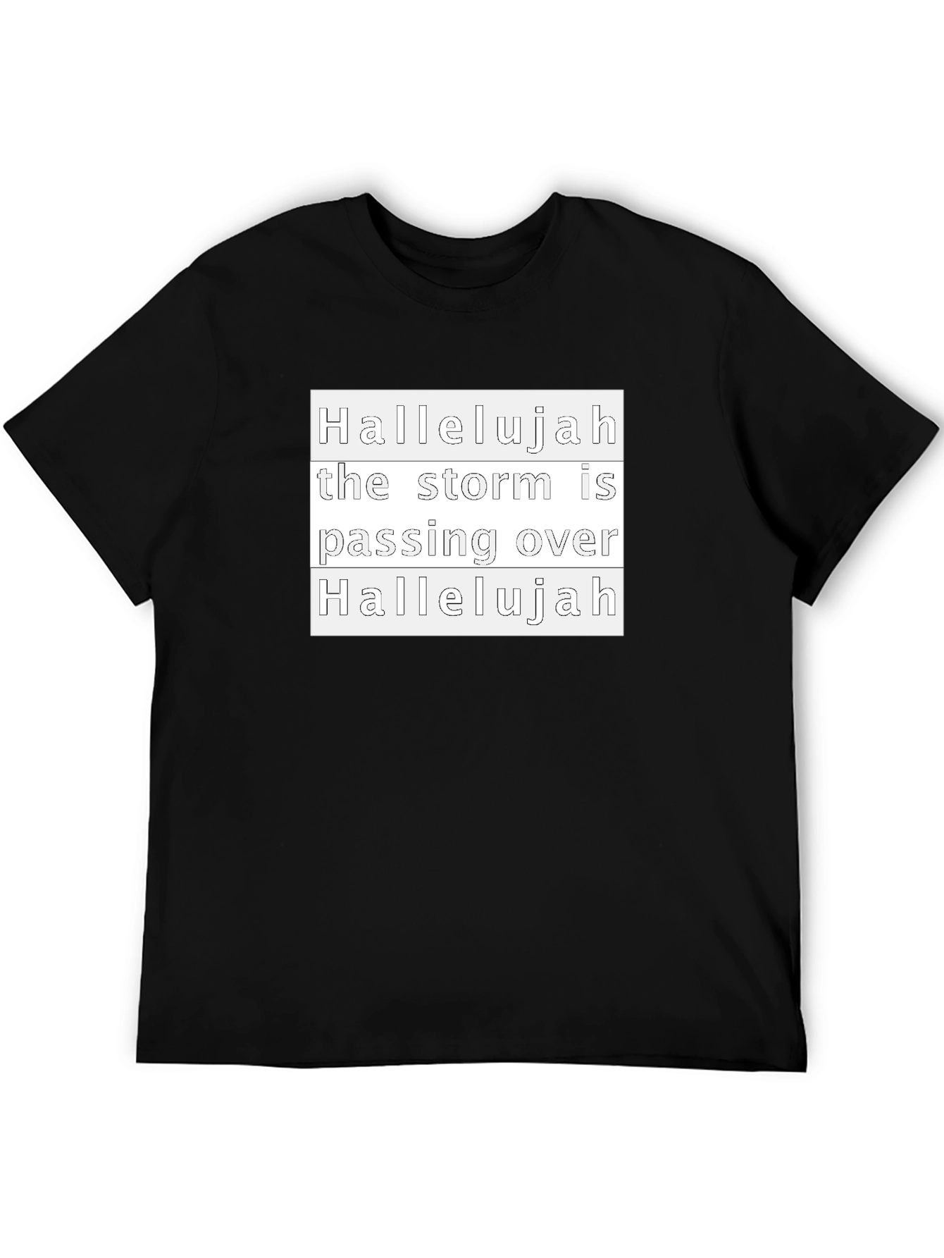 Hallelujah Storm Passing Over Graphic Tee