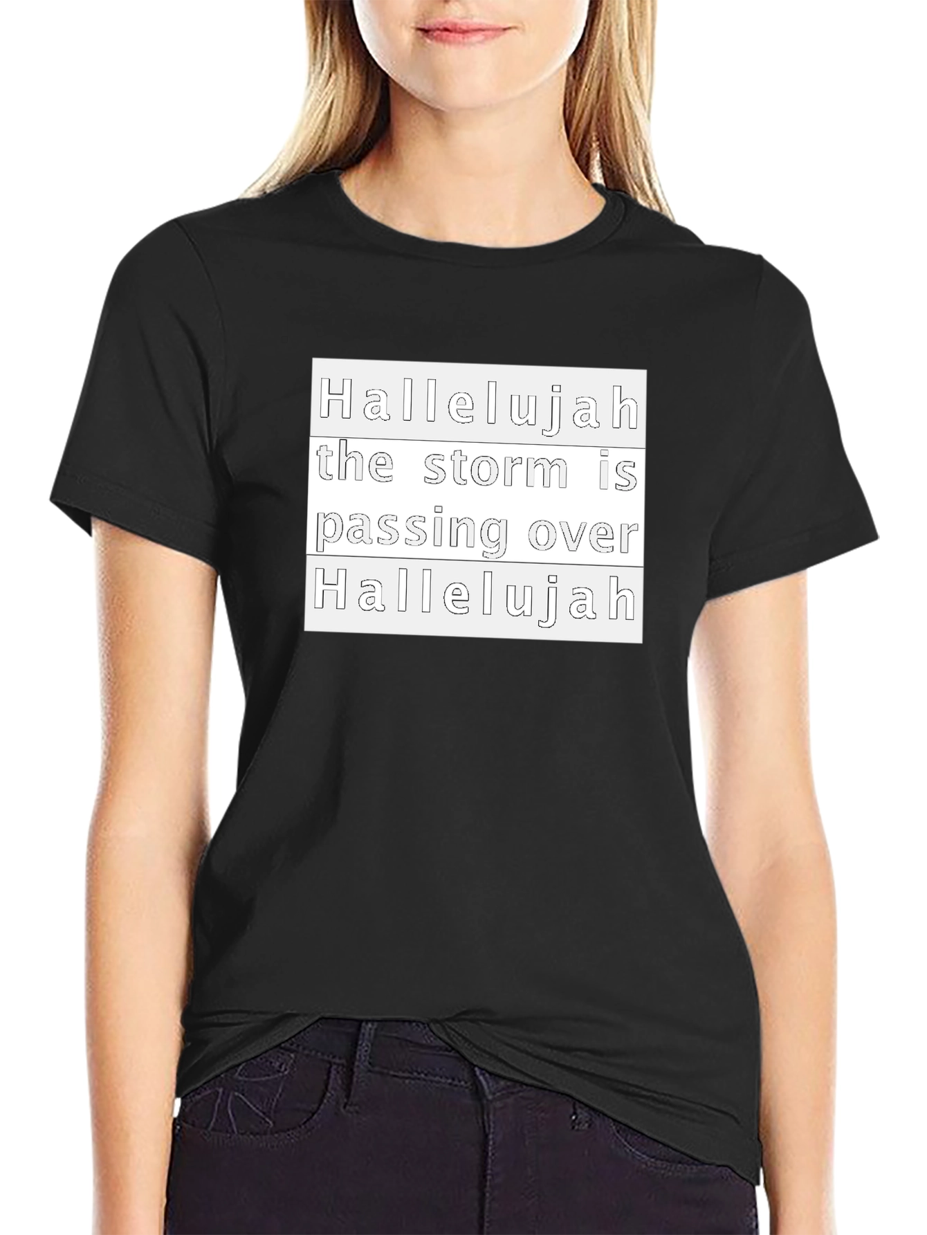 Hallelujah Storm Passing Over Graphic Tee