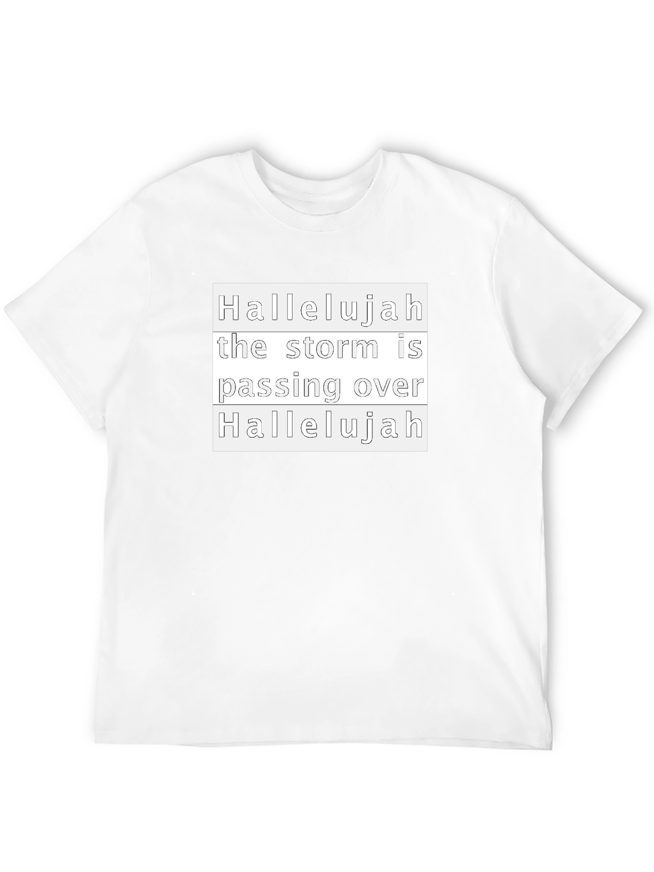 Hallelujah Storm Passing Over Graphic Tee