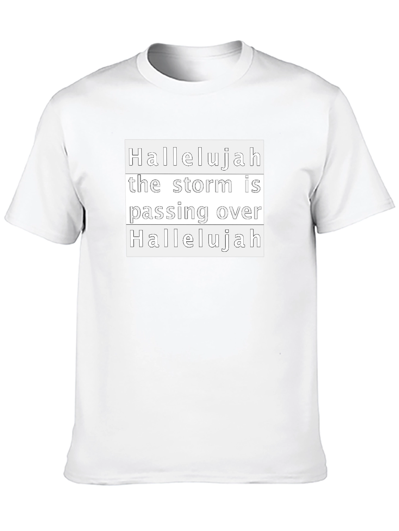 Hallelujah Storm Passing Over Graphic Tee
