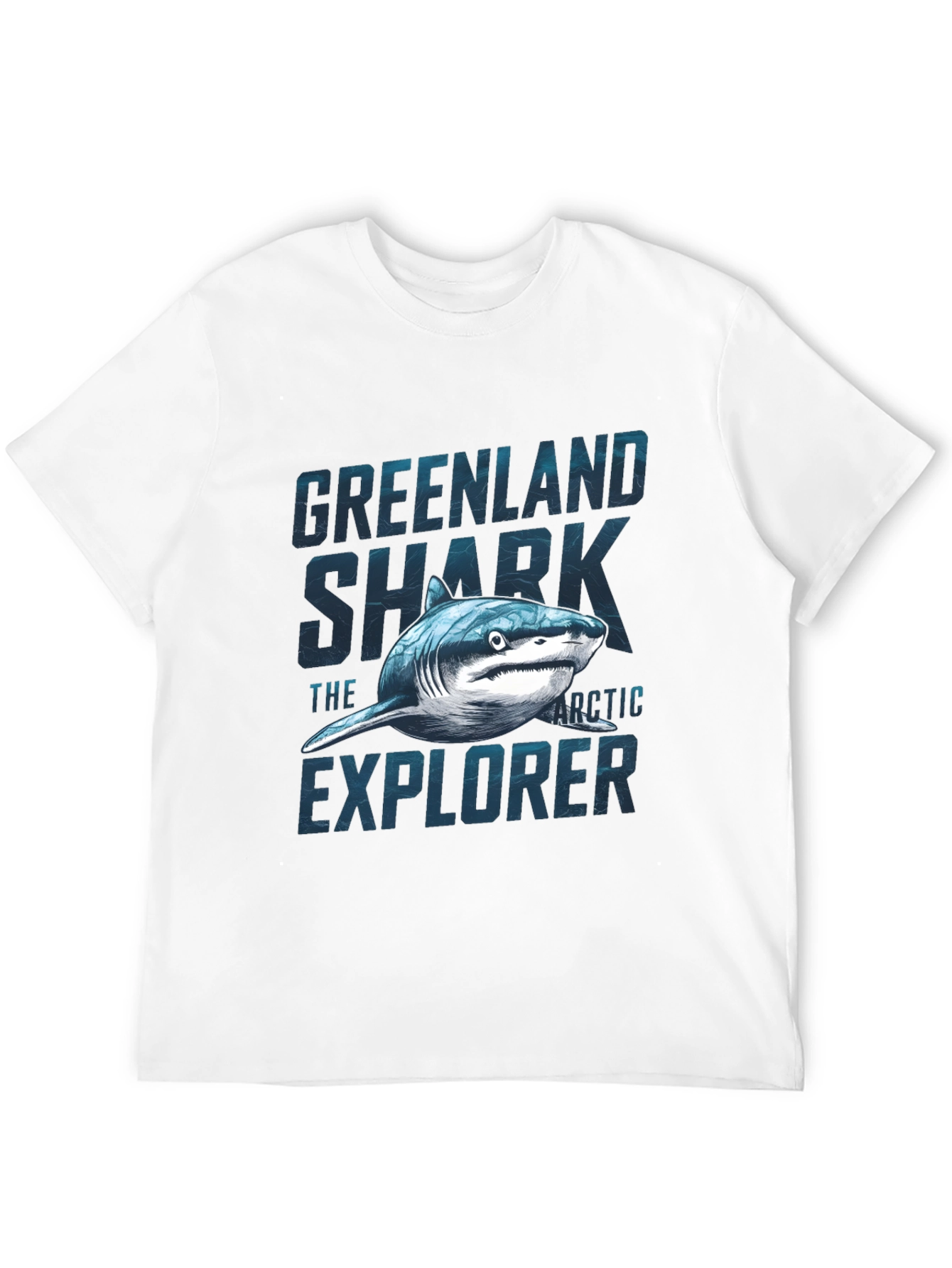 Greenland Shark T-Shirt - Arctic Explorer Graphic Tee