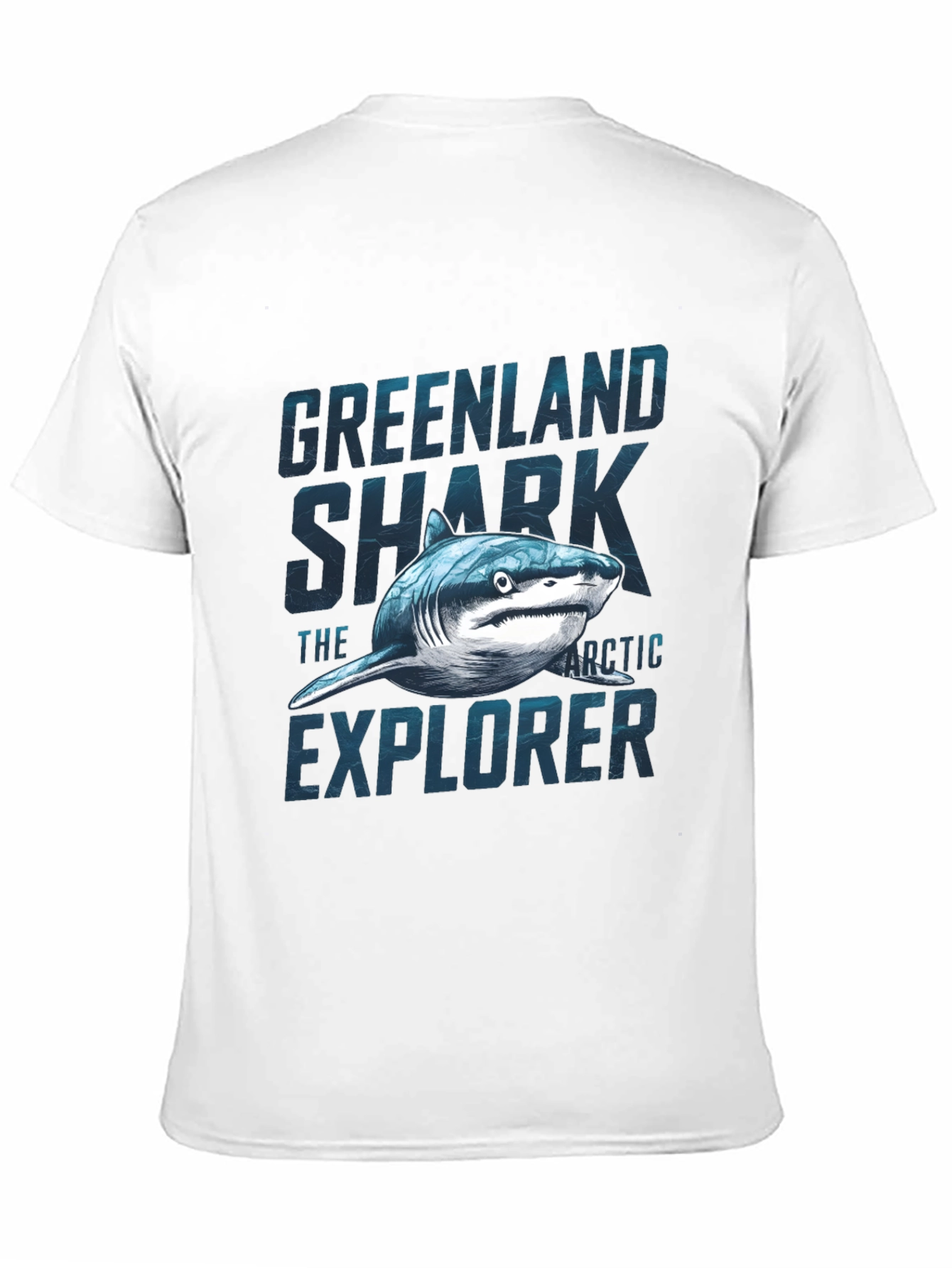 Greenland Shark T-Shirt - Arctic Explorer Graphic Tee