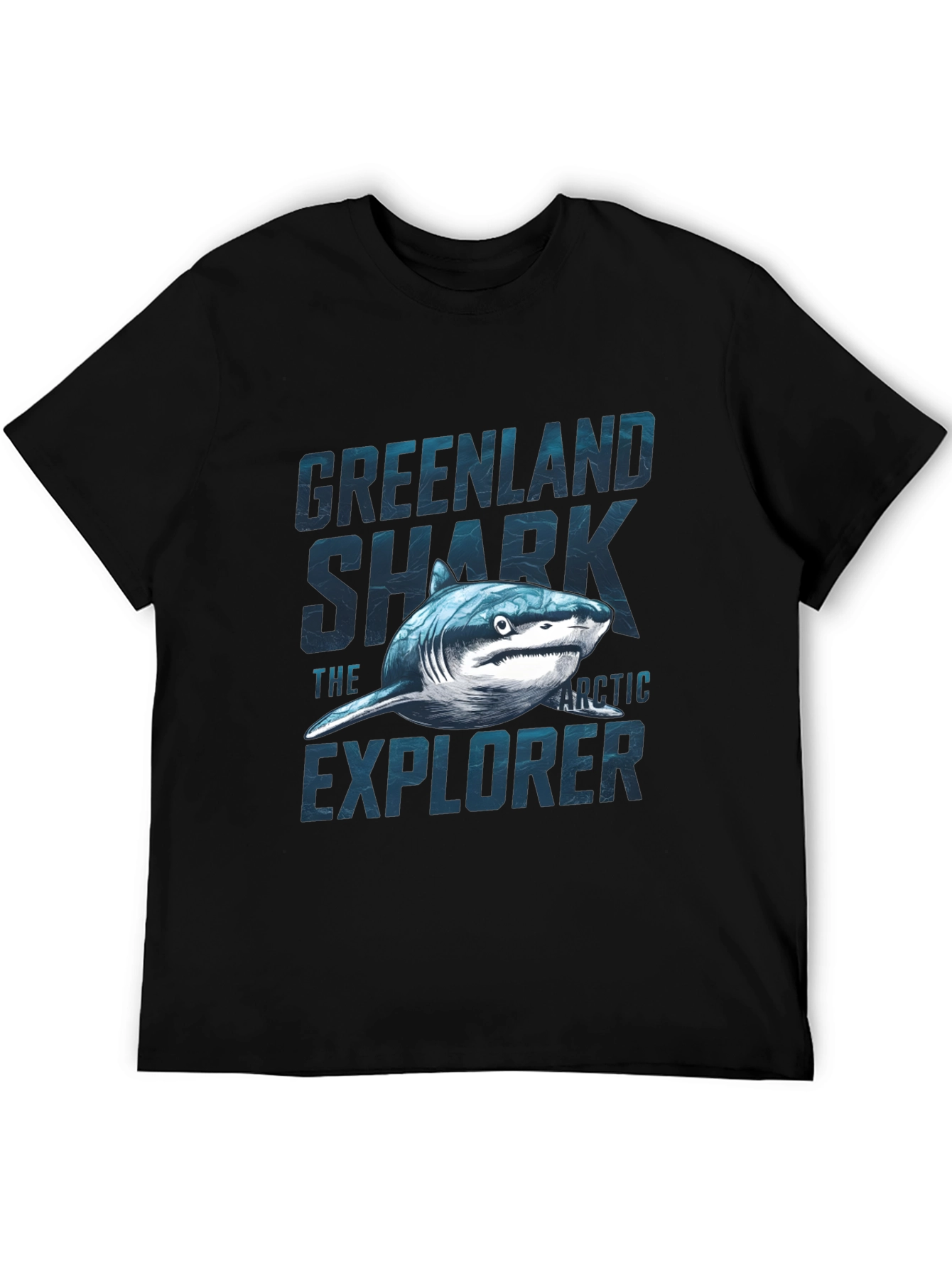 Greenland Shark T-Shirt - Arctic Explorer Graphic Tee