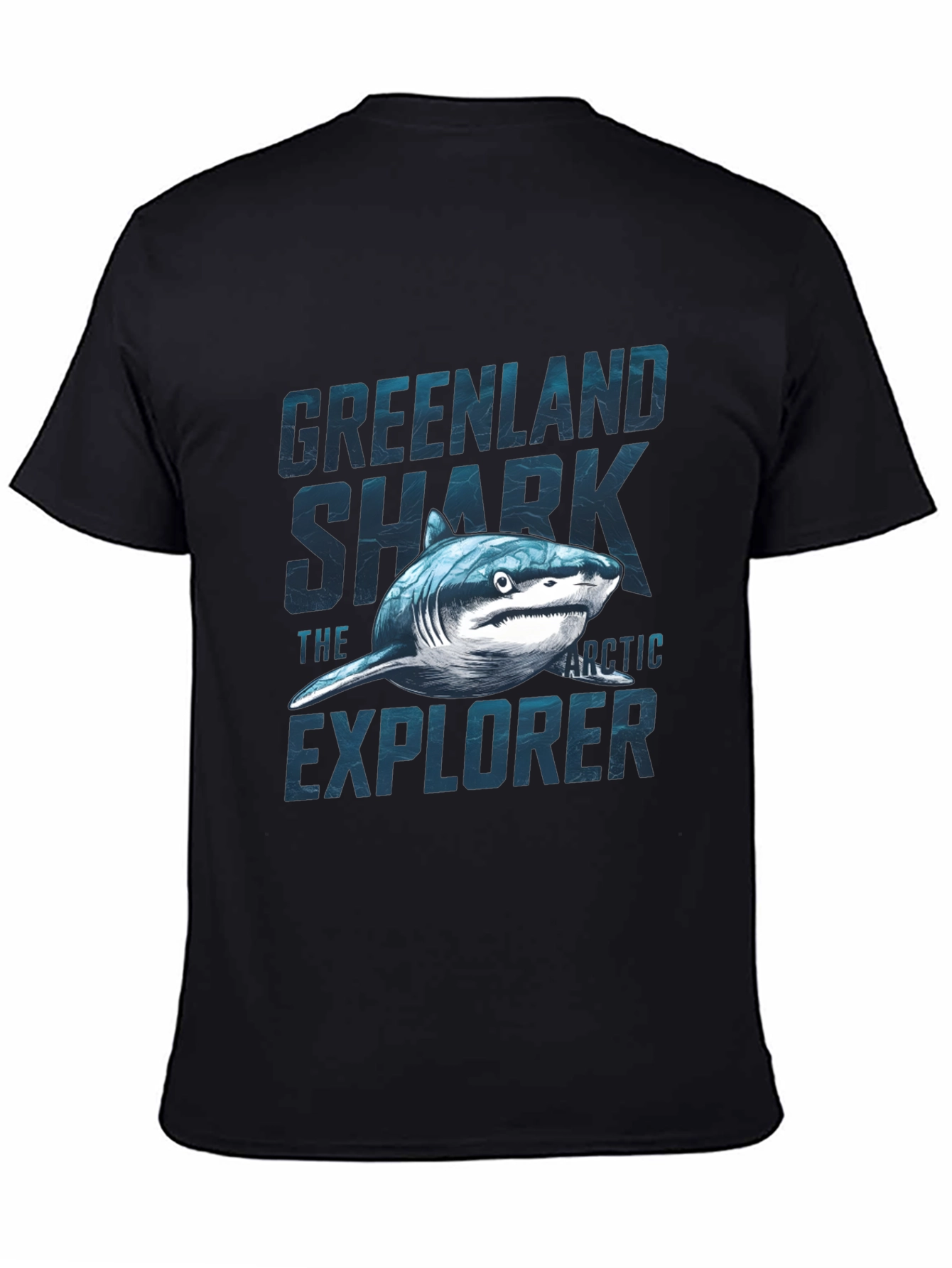 Greenland Shark T-Shirt - Arctic Explorer Graphic Tee