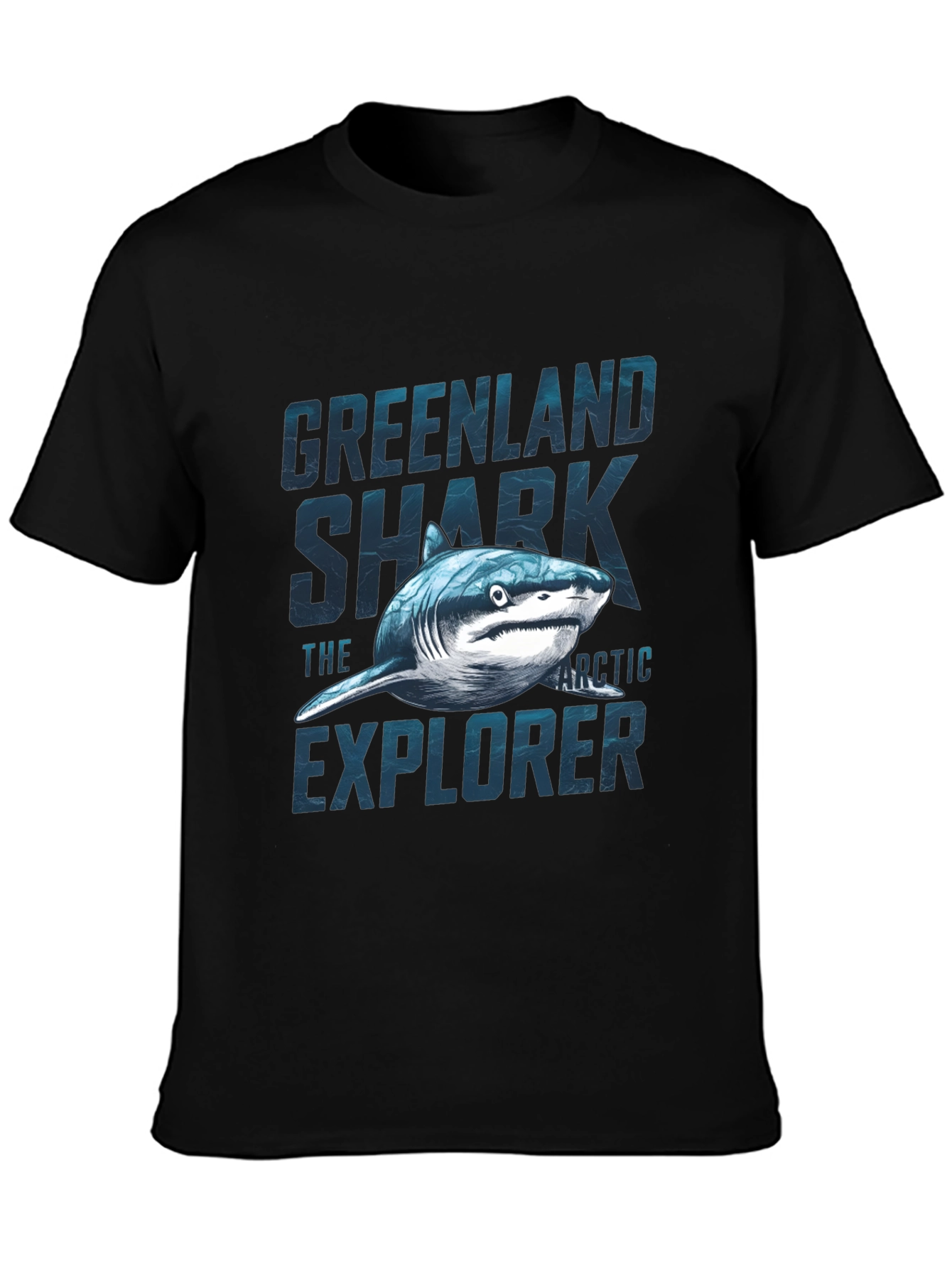 Greenland Shark T-Shirt - Arctic Explorer Graphic Tee