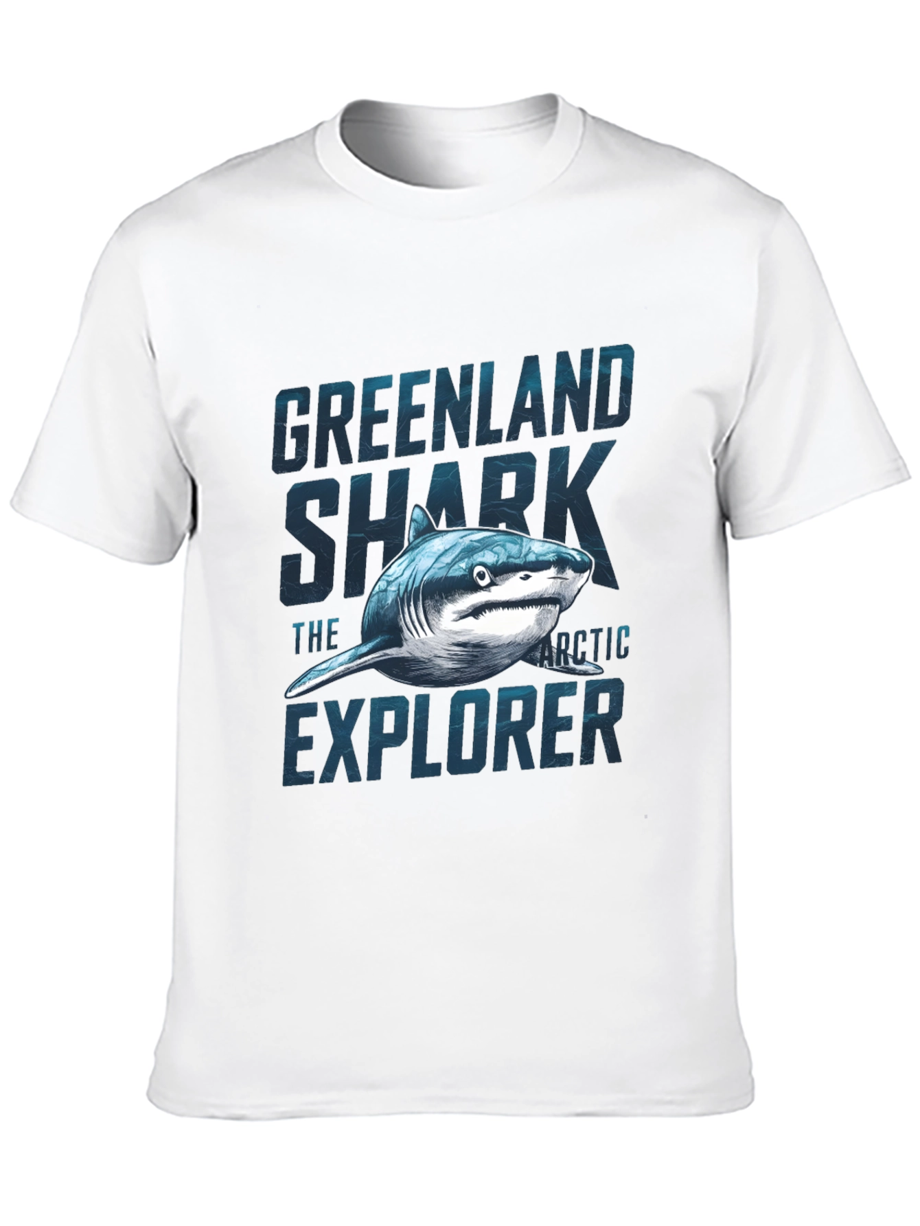 Greenland Shark T-Shirt - Arctic Explorer Graphic Tee
