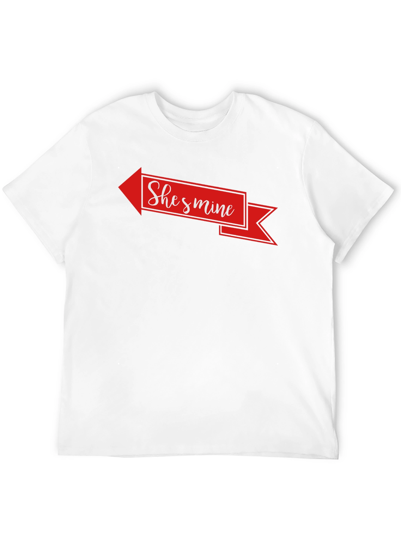 Shes Mine Matching Couple T-Shirt