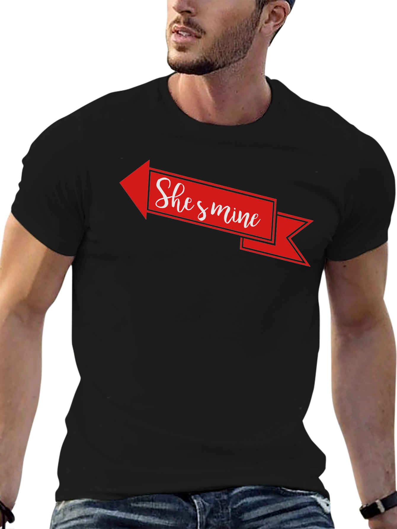 Shes Mine Matching Couple T-Shirt