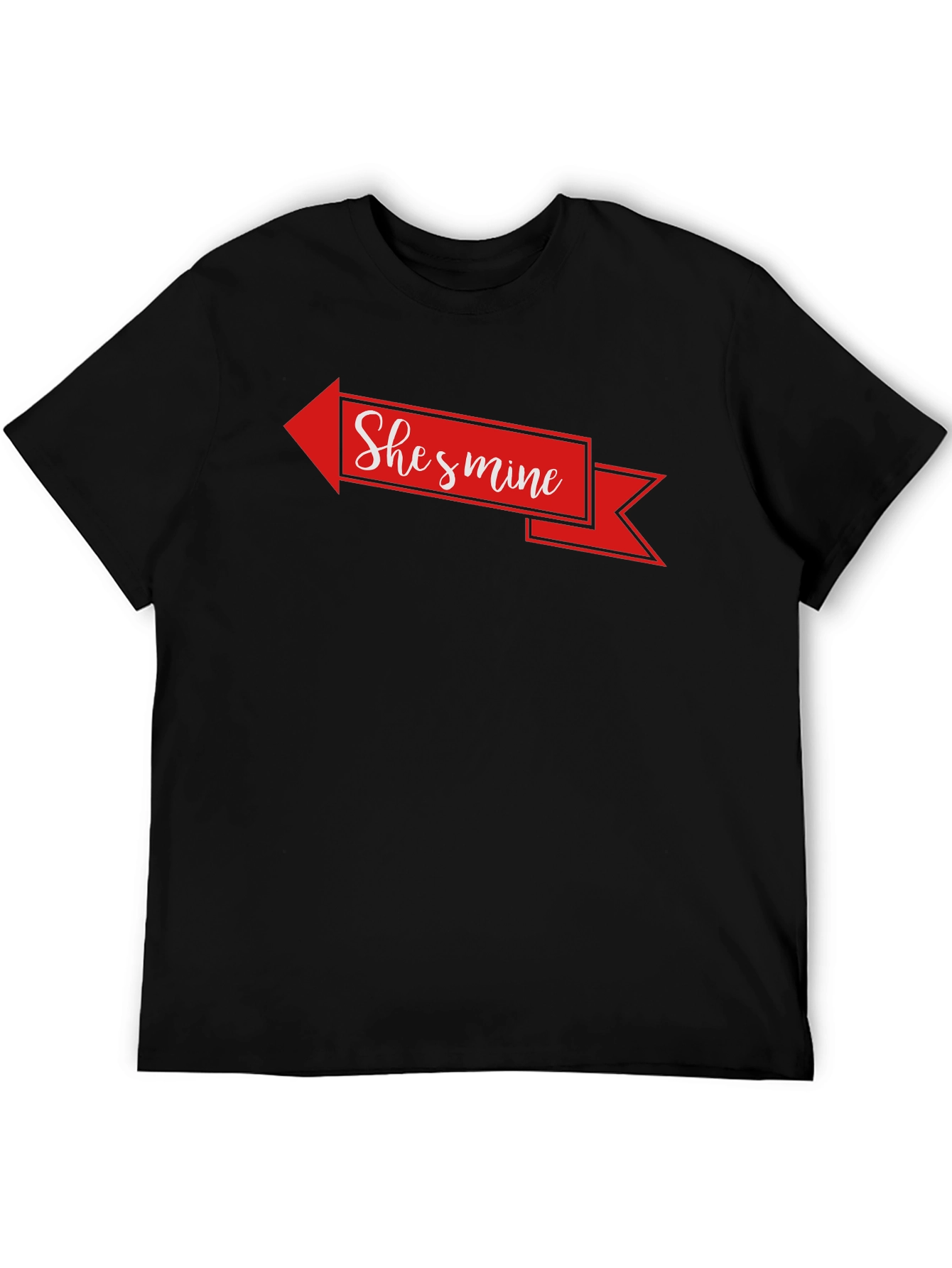 Shes Mine Matching Couple T-Shirt