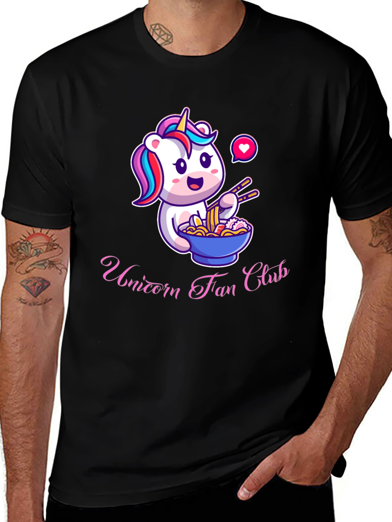 Unicorn Ramen Fan Club T-Shirt