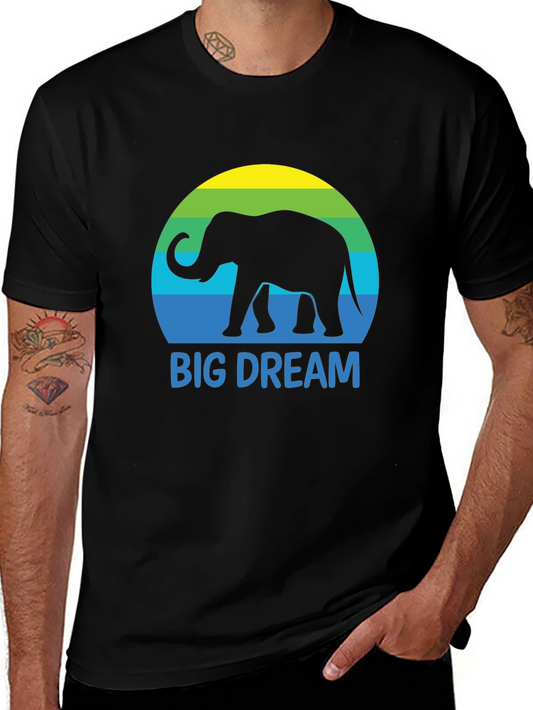 Big Dream Elephant Graphic Tee