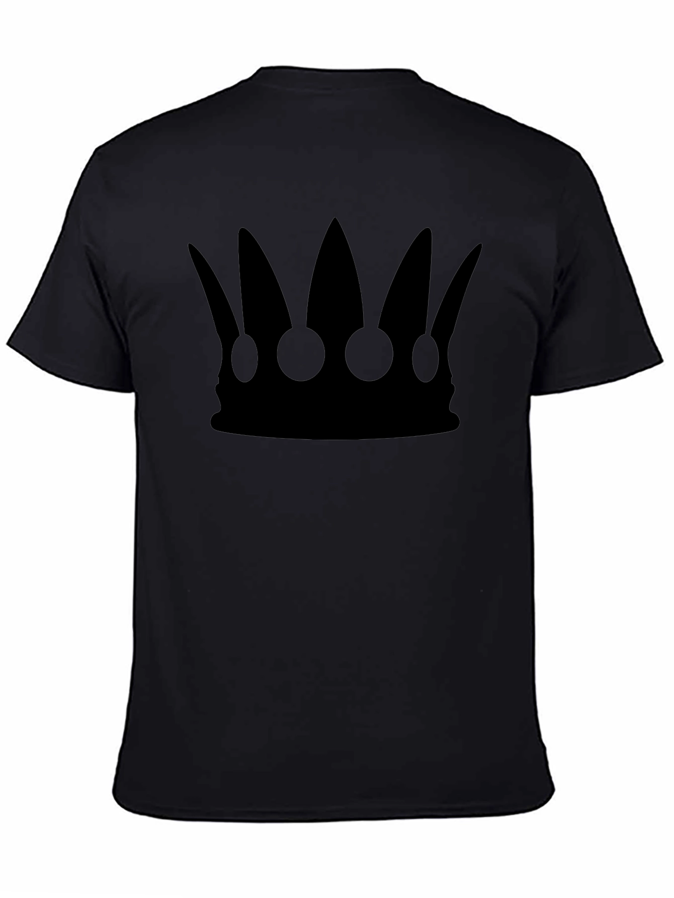 Crown Graphic Tee - Black