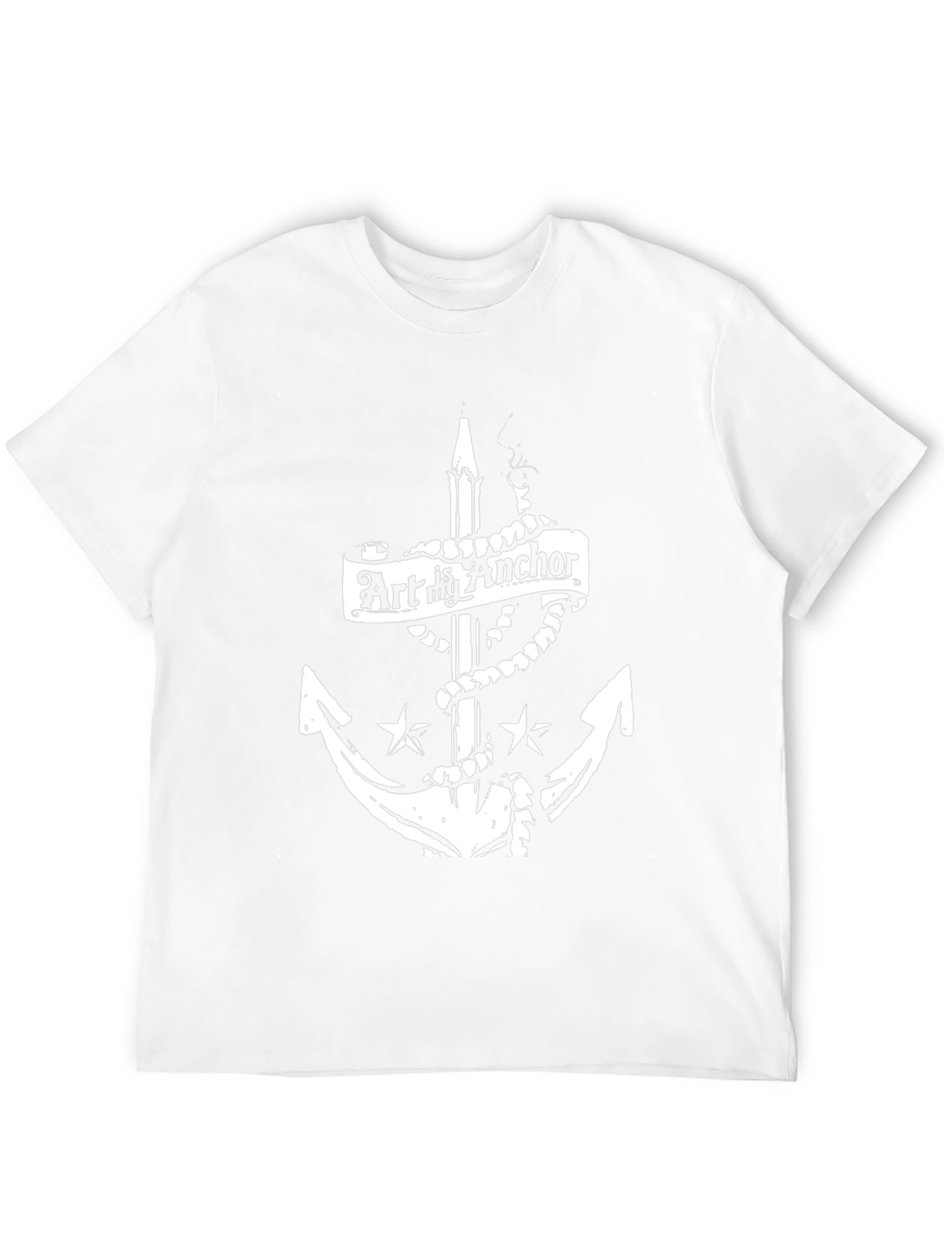 Art My Anchor T-Shirt - Classic Nautical Design