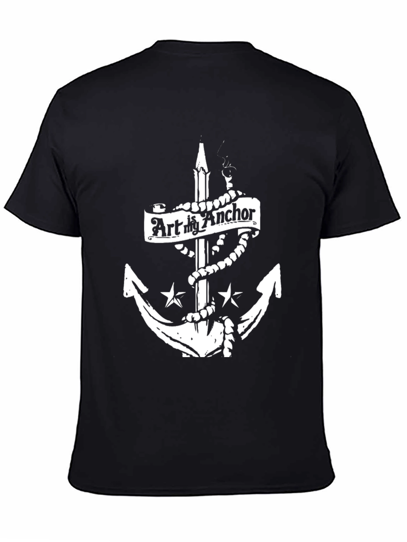 Art My Anchor T-Shirt - Classic Nautical Design