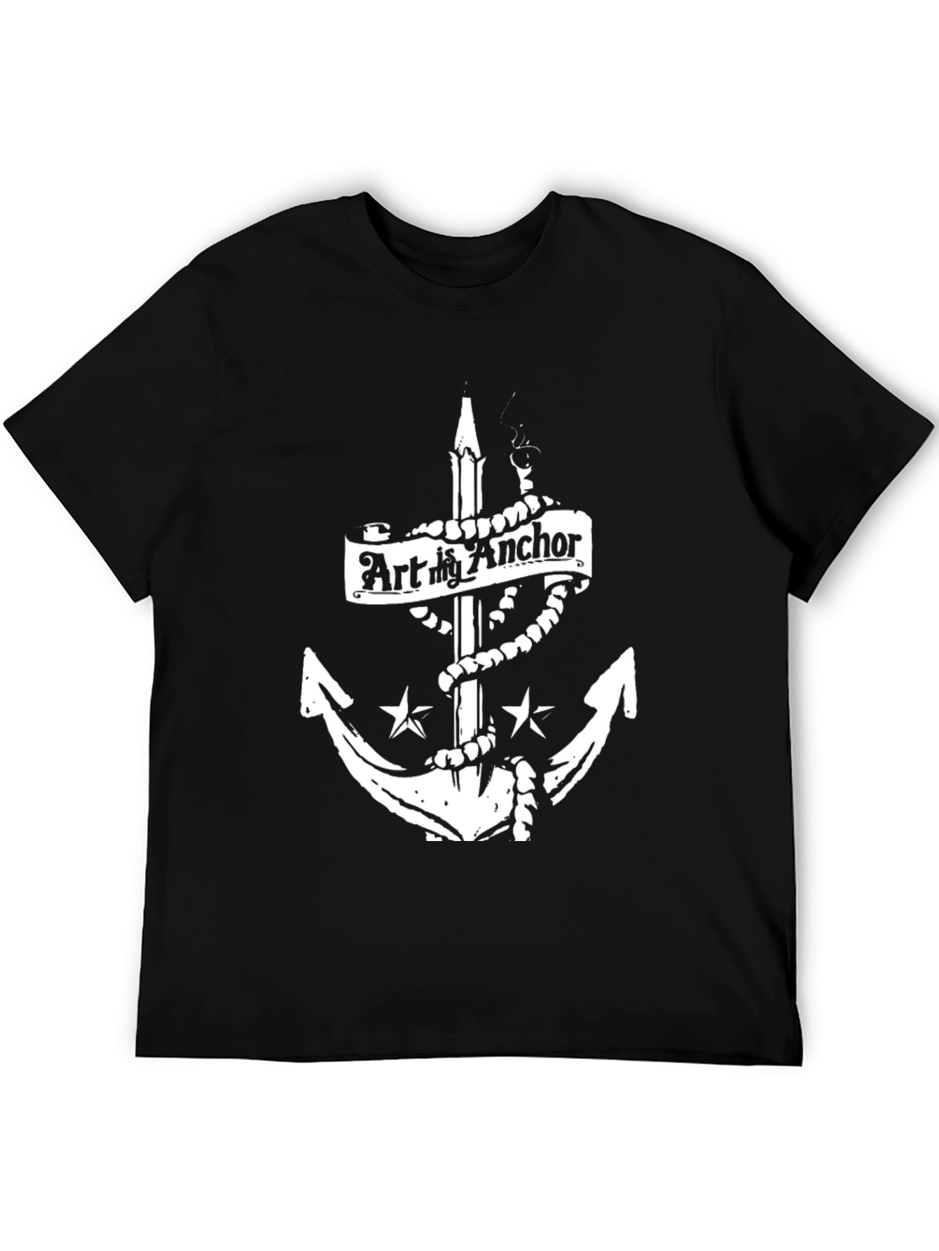 Art My Anchor T-Shirt - Classic Nautical Design