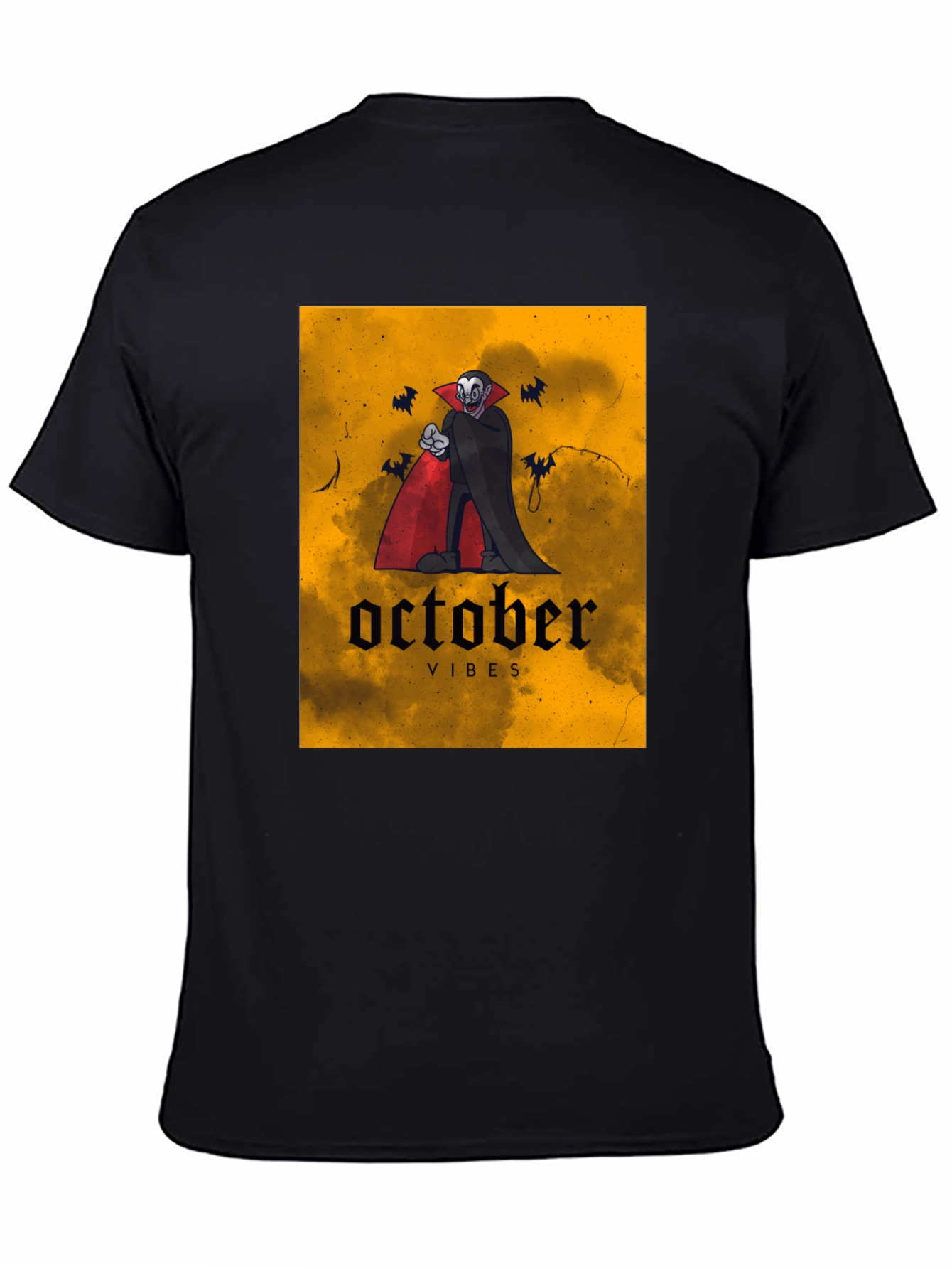 October Vibes Vampire Graphic Tee