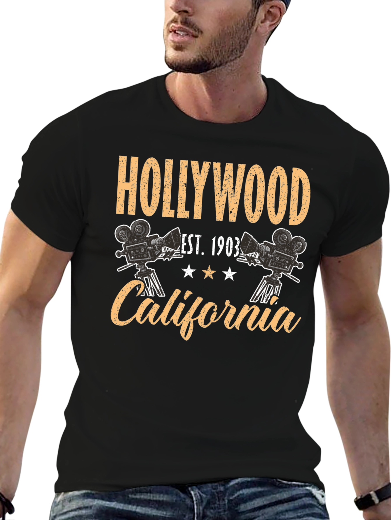 Hollywood California Est. 1903 Graphic Tee