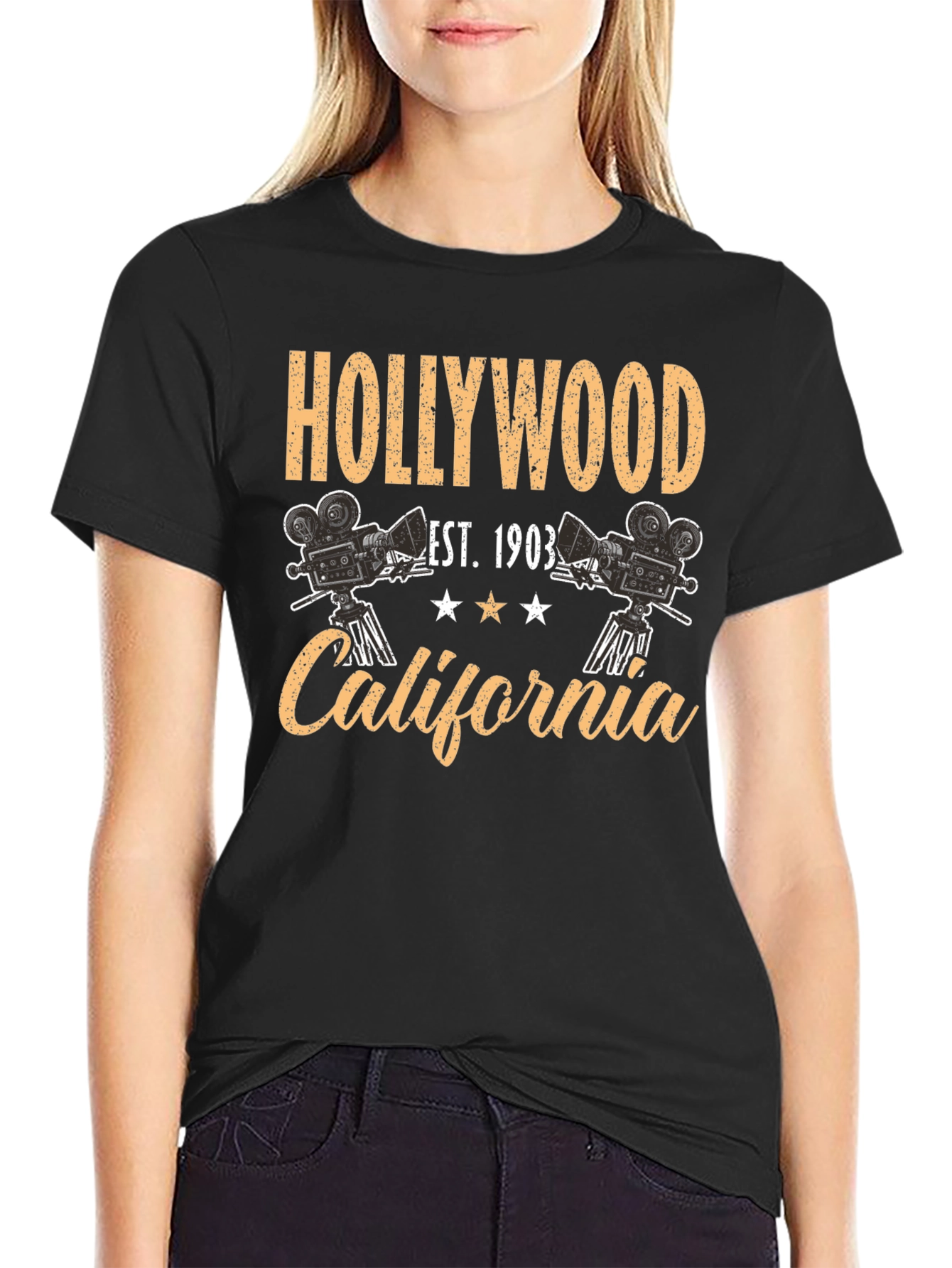 Hollywood California Est. 1903 Graphic Tee