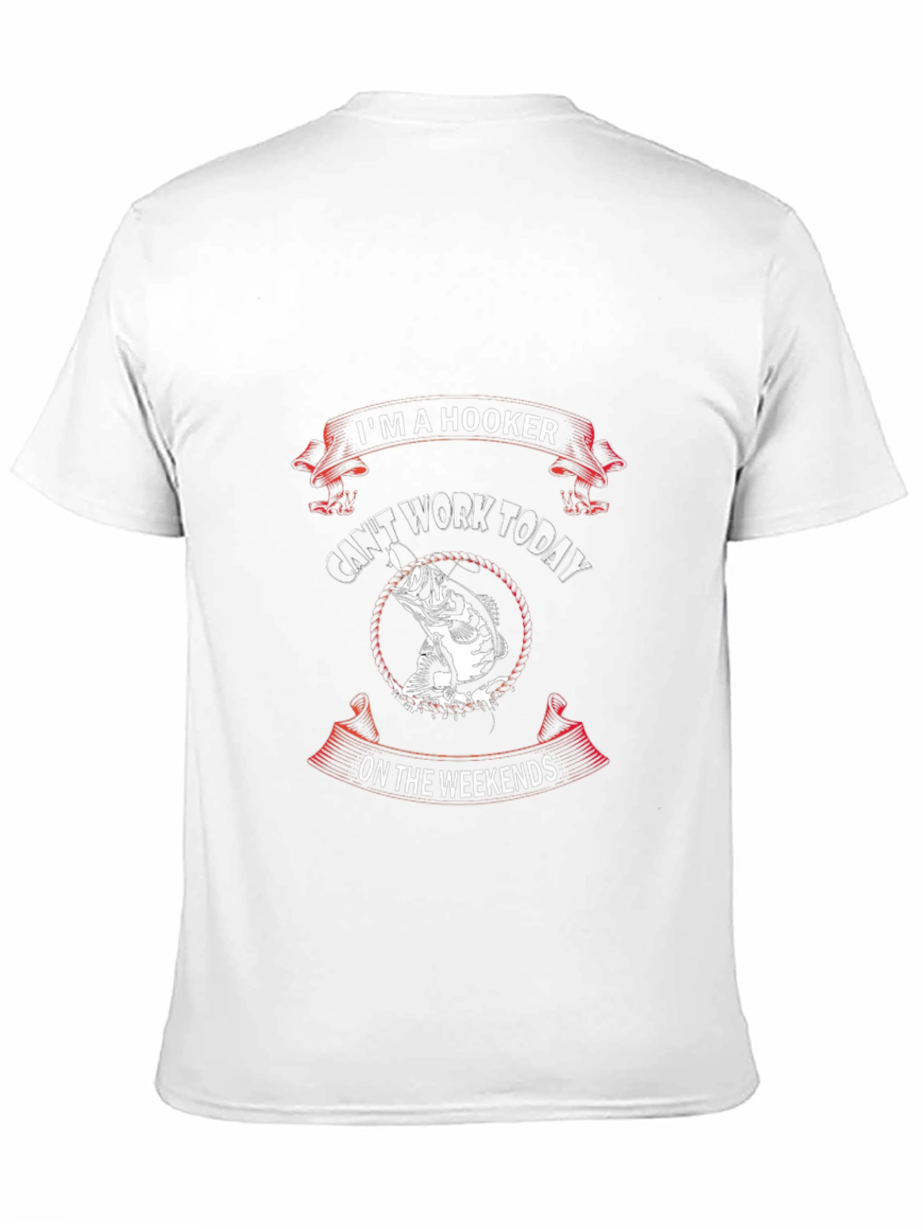 Im A Hooker Fishing T-Shirt Funny Fisherman Gift