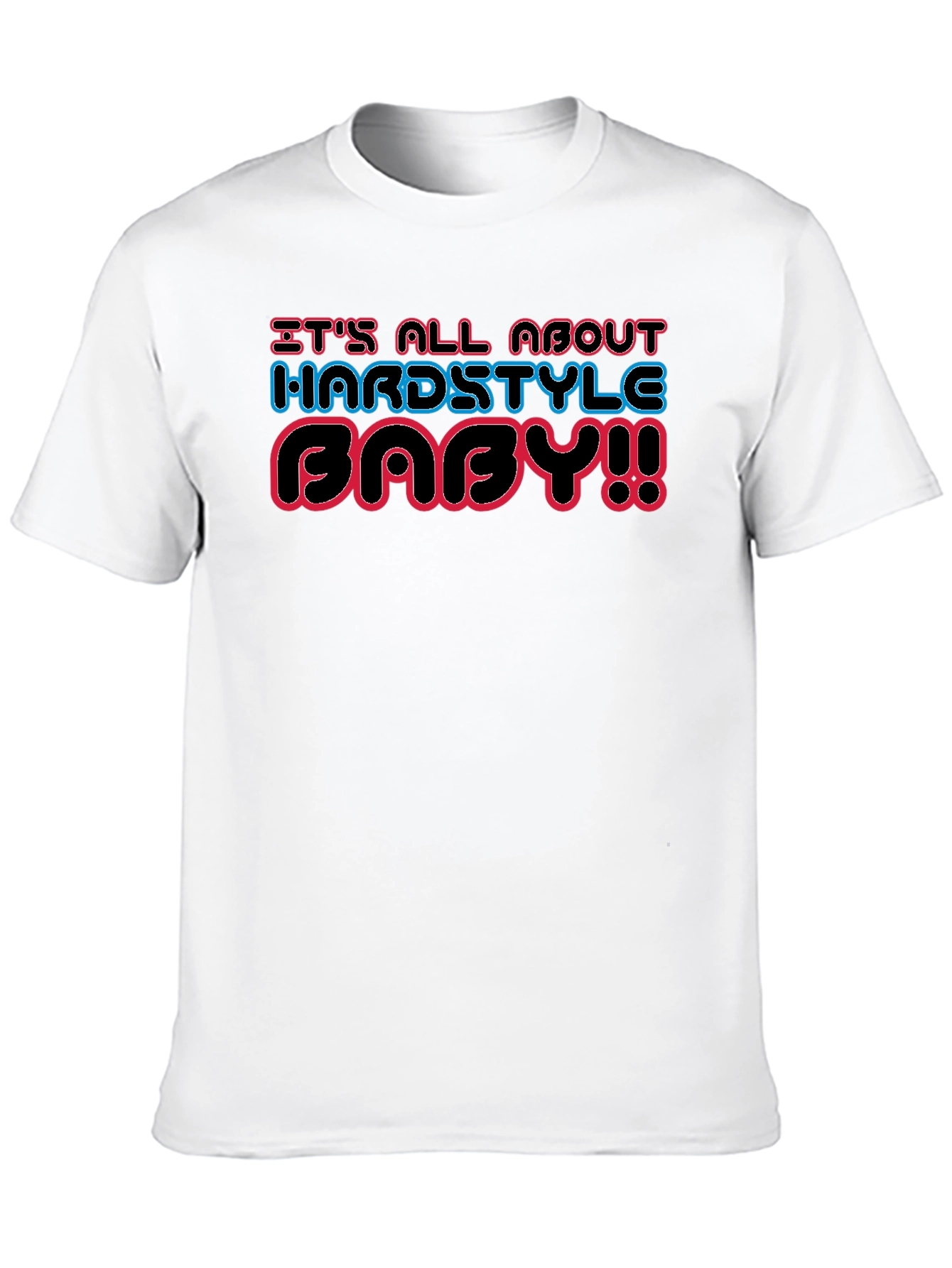 Hardstyle Baby Black T-Shirt Rave EDM Festival Apparel