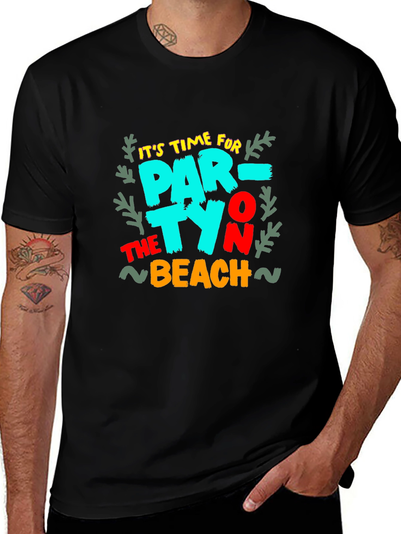 Party On The Beach Graphic T-Shirt