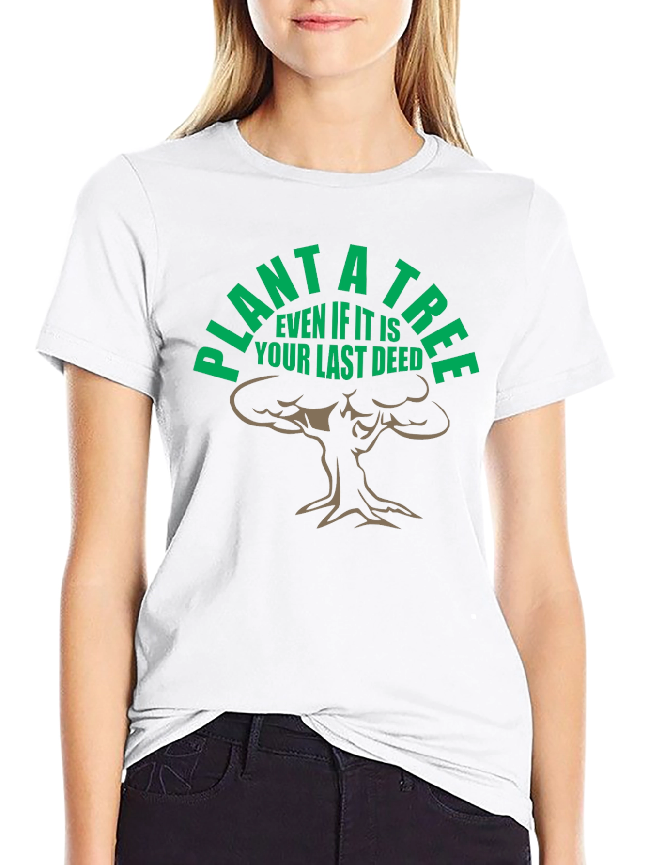 Plant a Tree T-Shirt - Last Deed Eco Tee