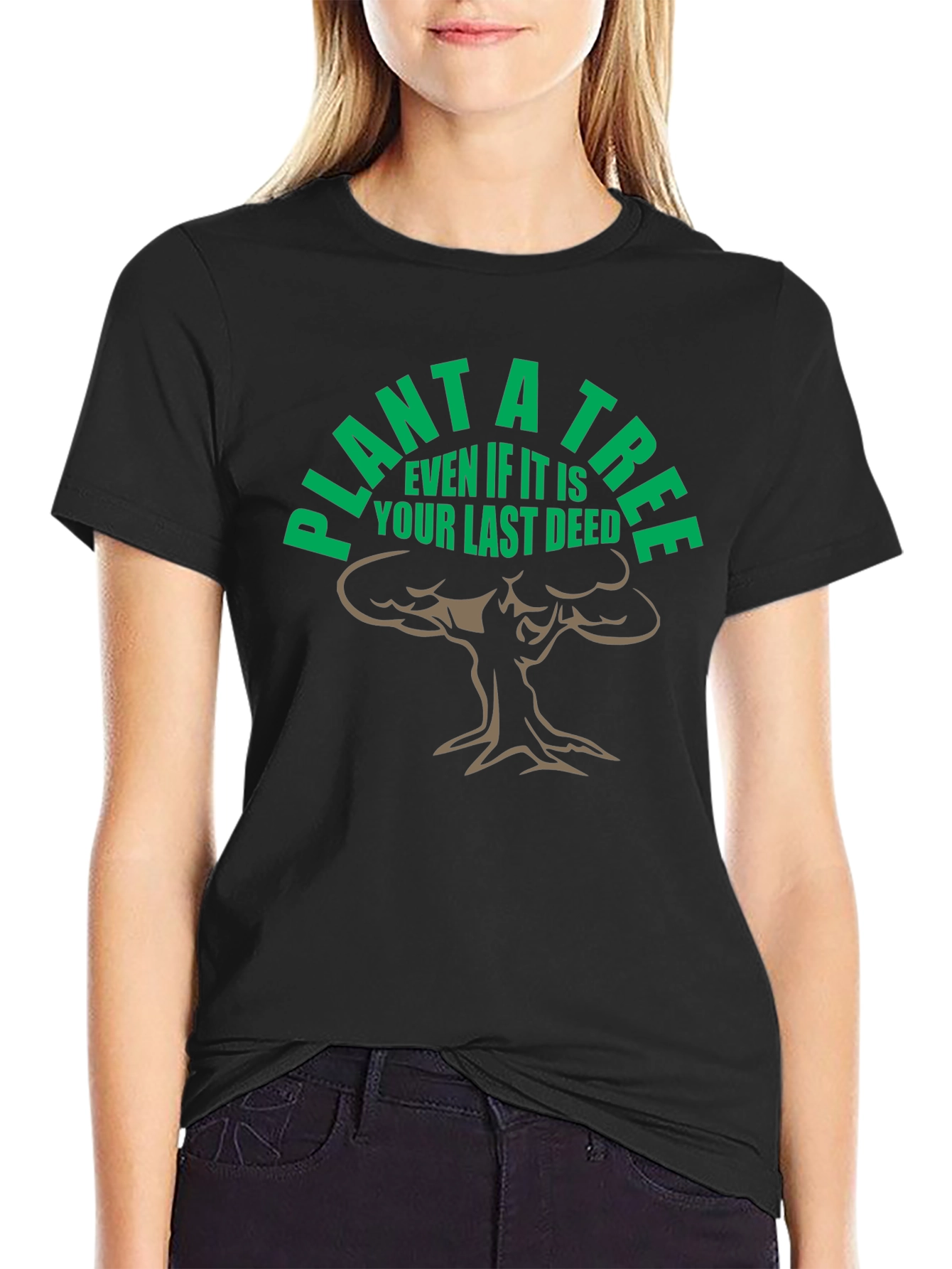 Plant a Tree T-Shirt - Last Deed Eco Tee