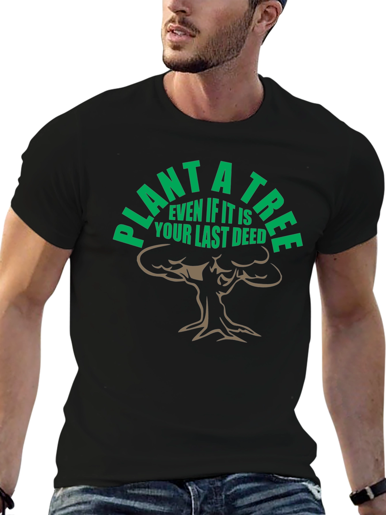 Plant a Tree T-Shirt - Last Deed Eco Tee